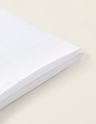 Classic Embroidered White Diaper 70X70Cm