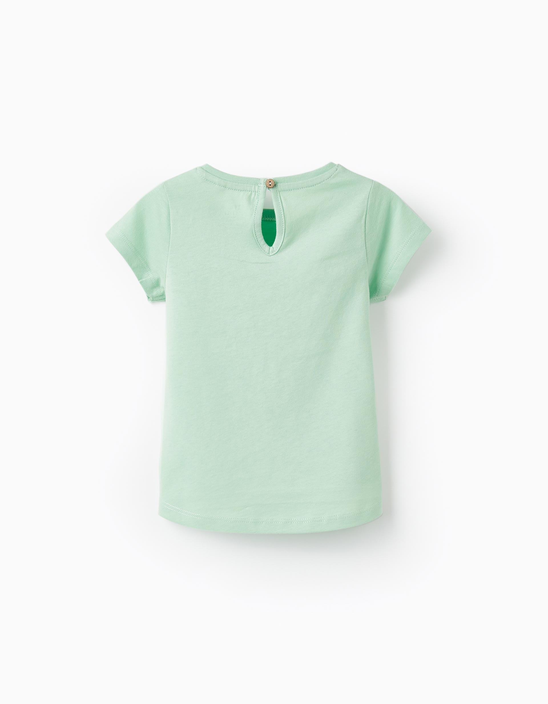 T-shirt à manches courtes pour bébé fille 'You Can Do Big Things', Vert