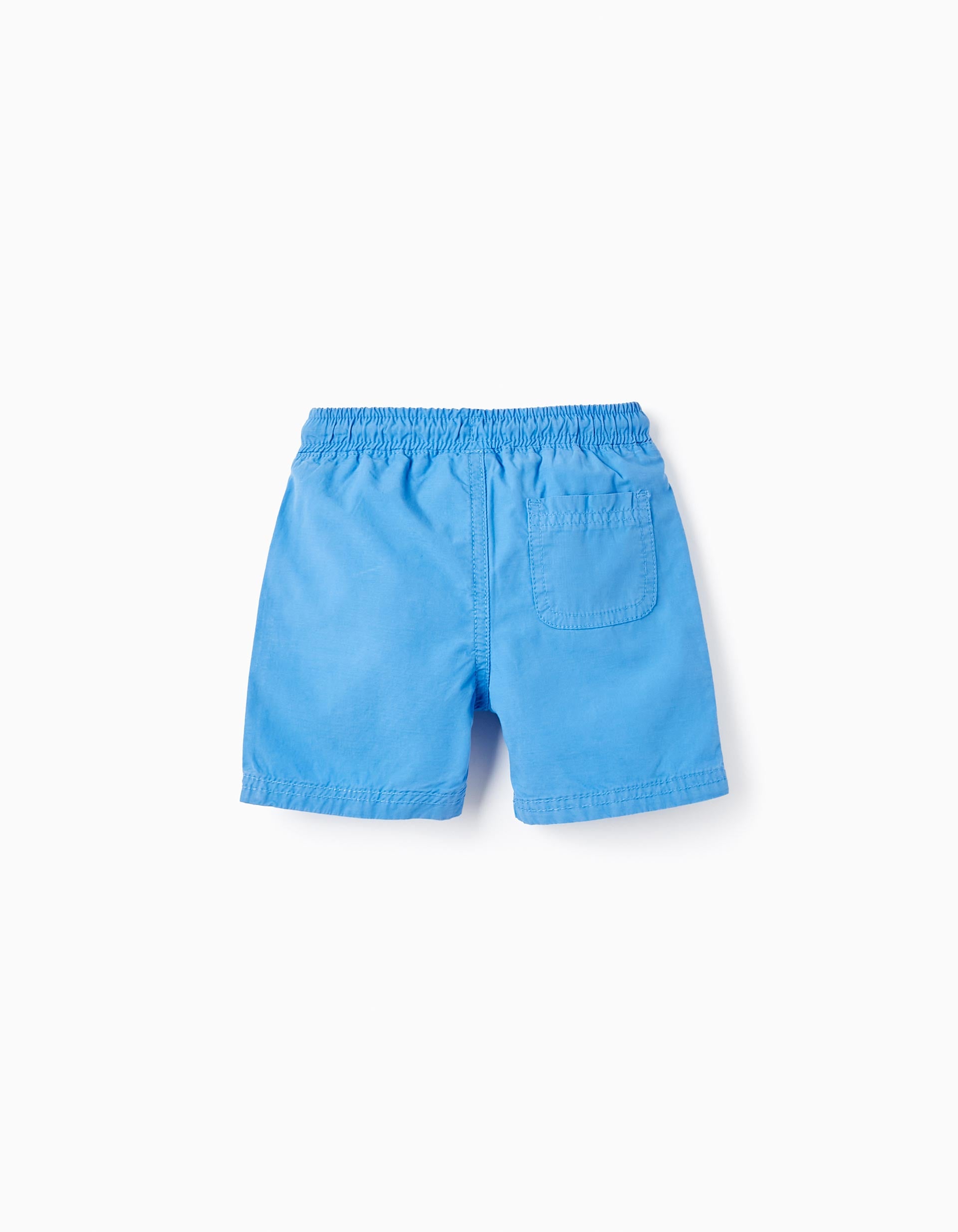 Short En Coton Pour Bébé Garçon, Bleu