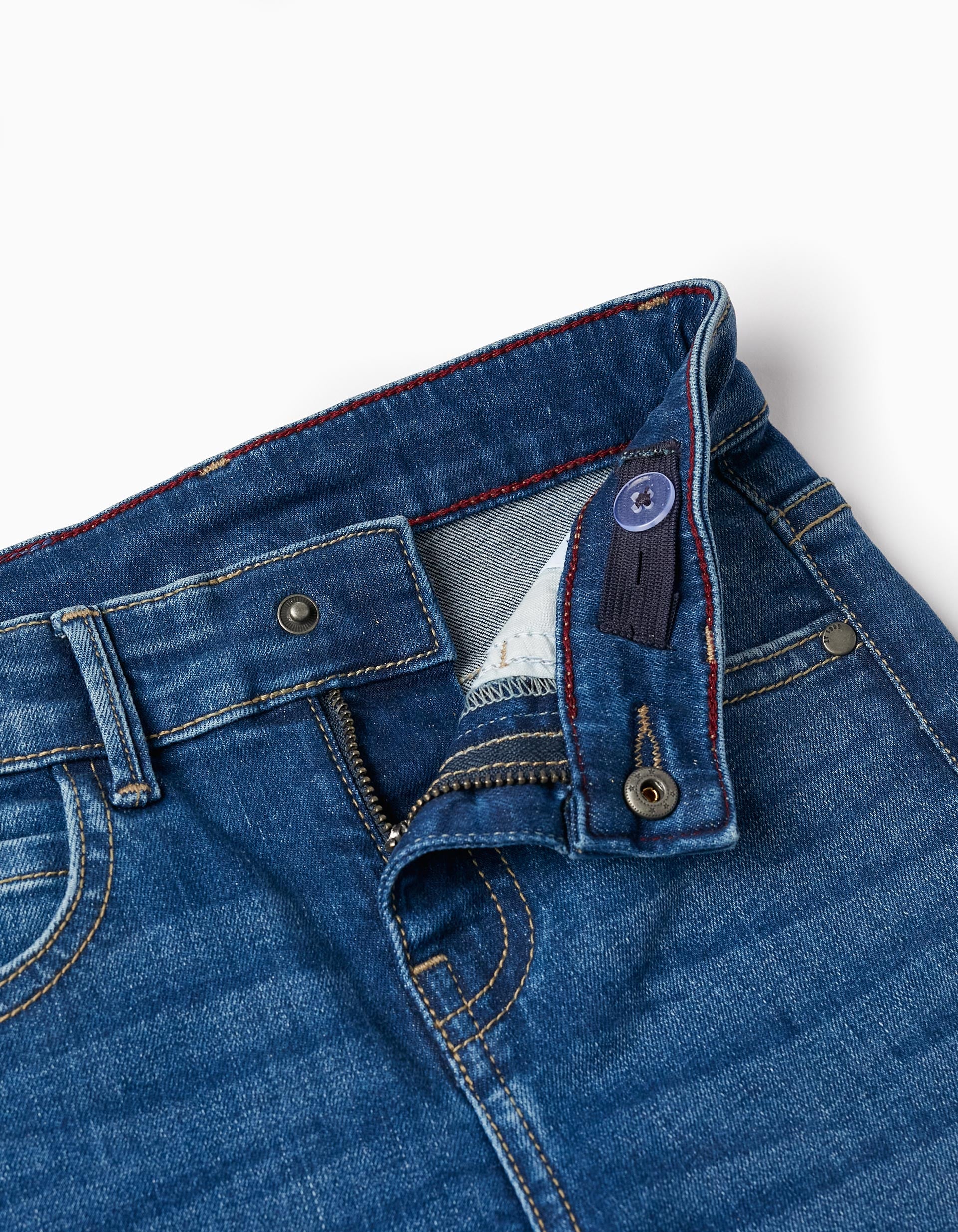 Pantalones de Vaquero para Niño 'Slim Fit', Azul