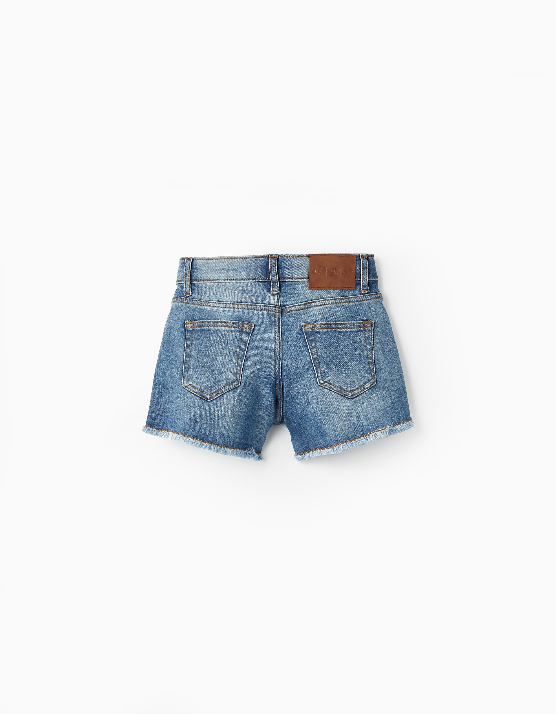 Shorts de Mezclilla para Niña, Azul