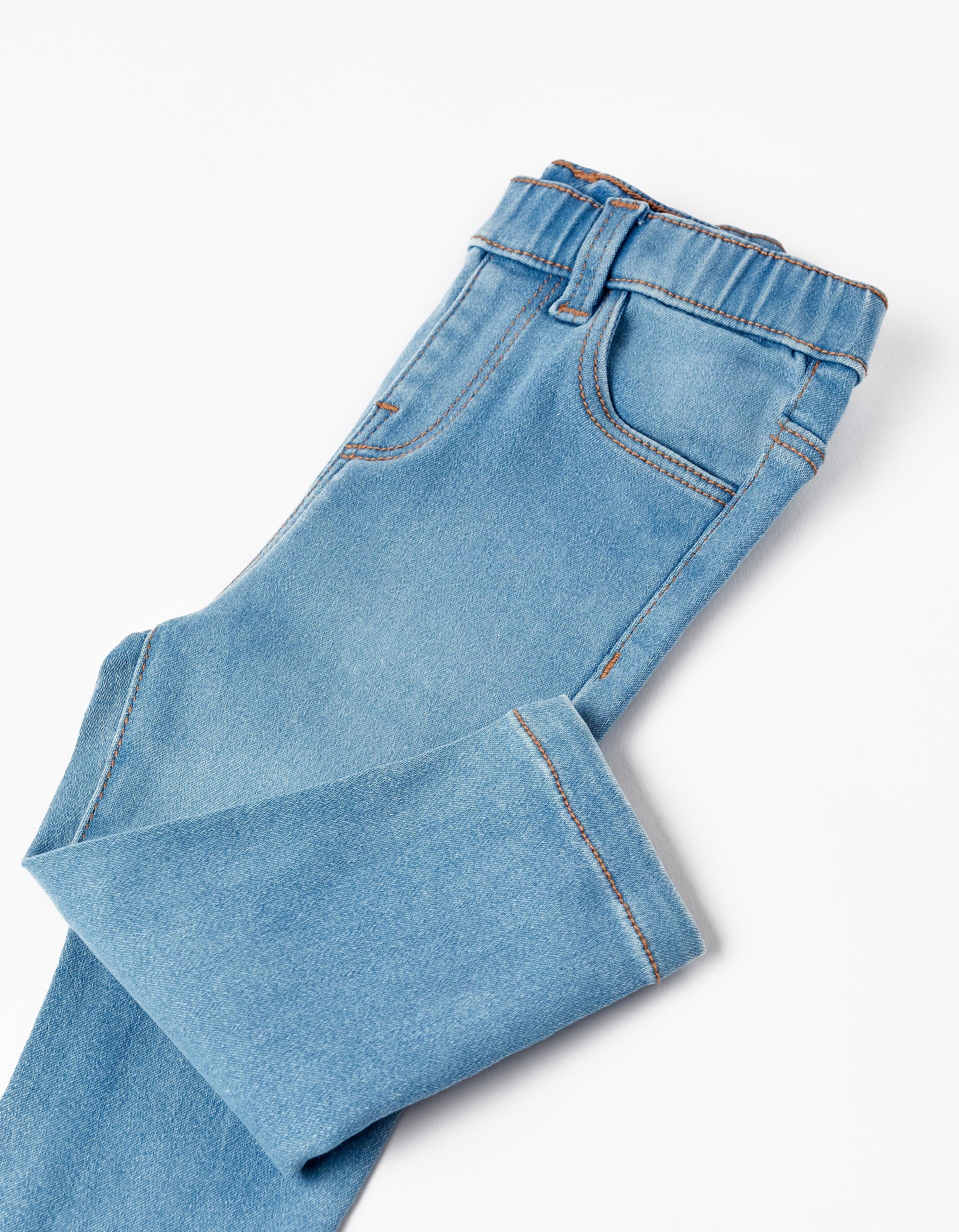 Jeggings para Bebé Niña, Azul Claro