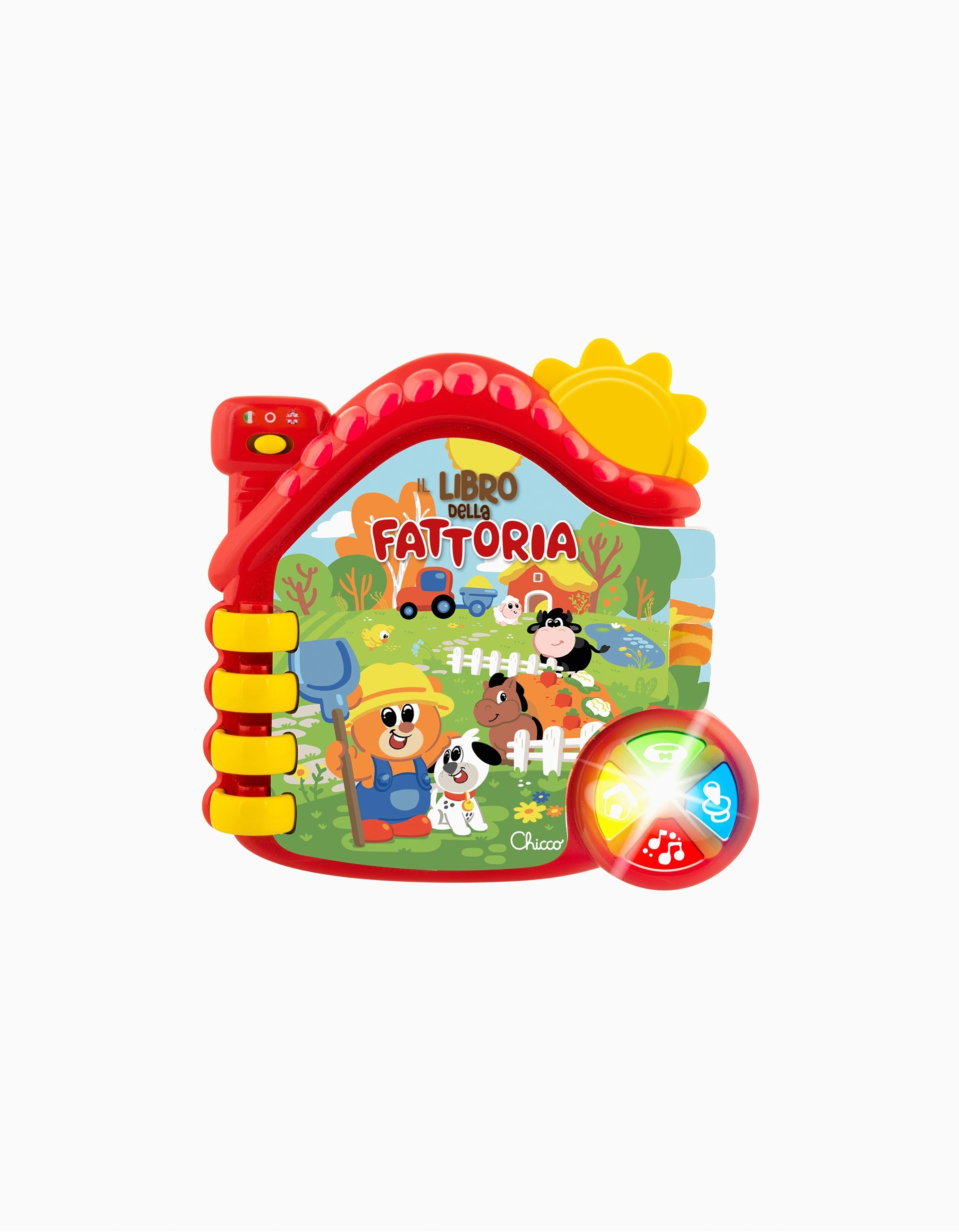 Chicco Bilingual Farm Book 6M+