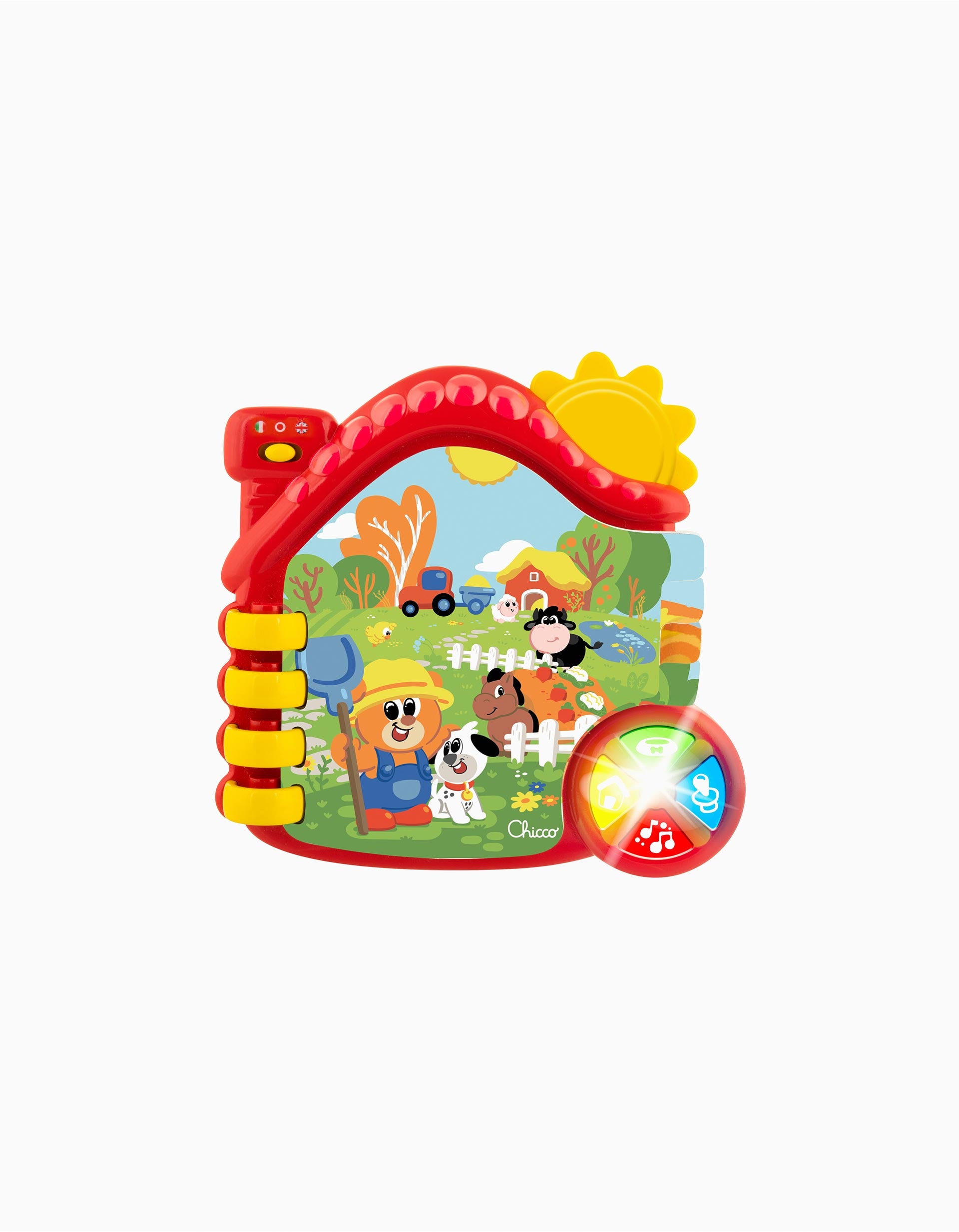 Chicco Bilingual Farm Book 6M+