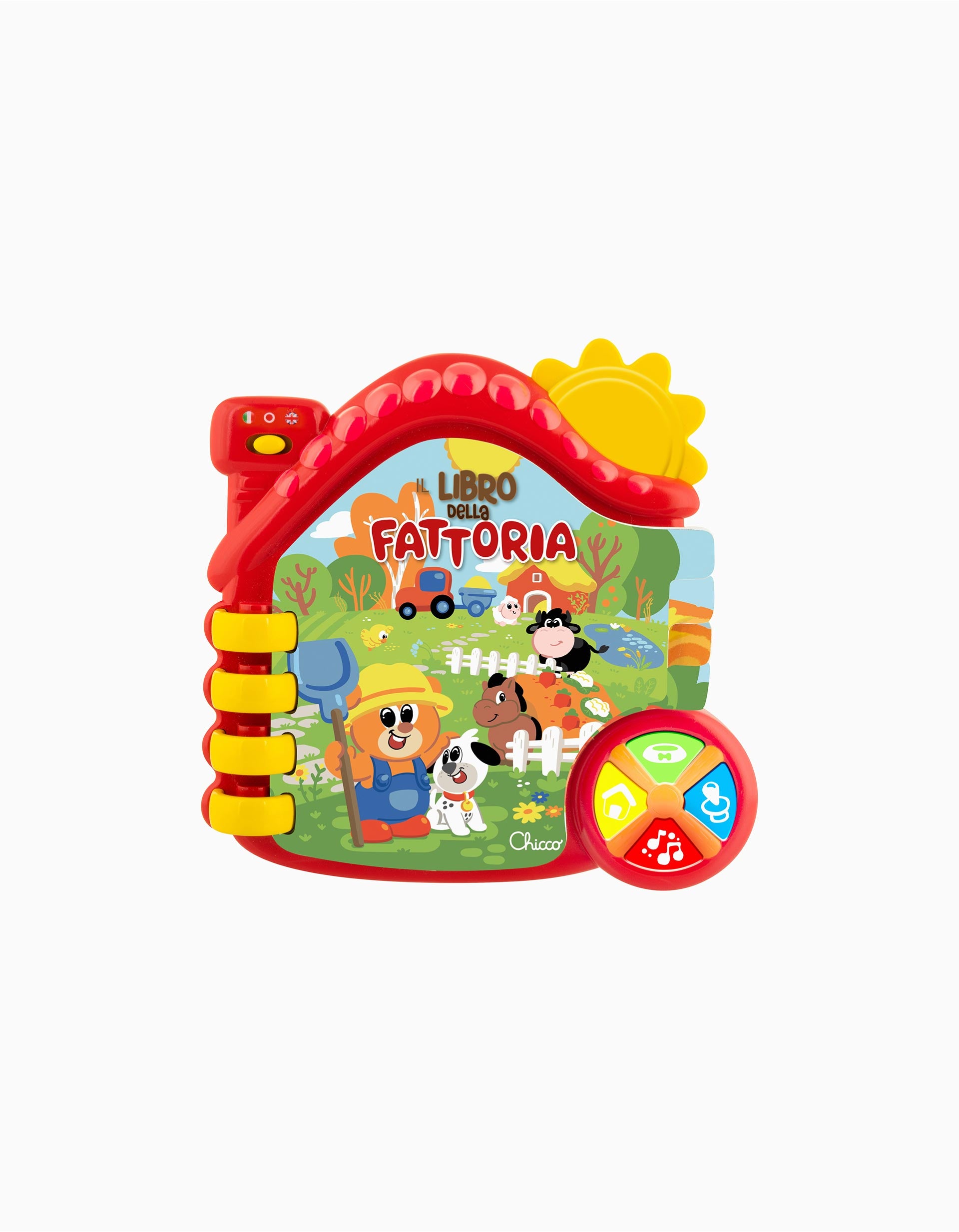 Chicco Bilingual Farm Book 6M+