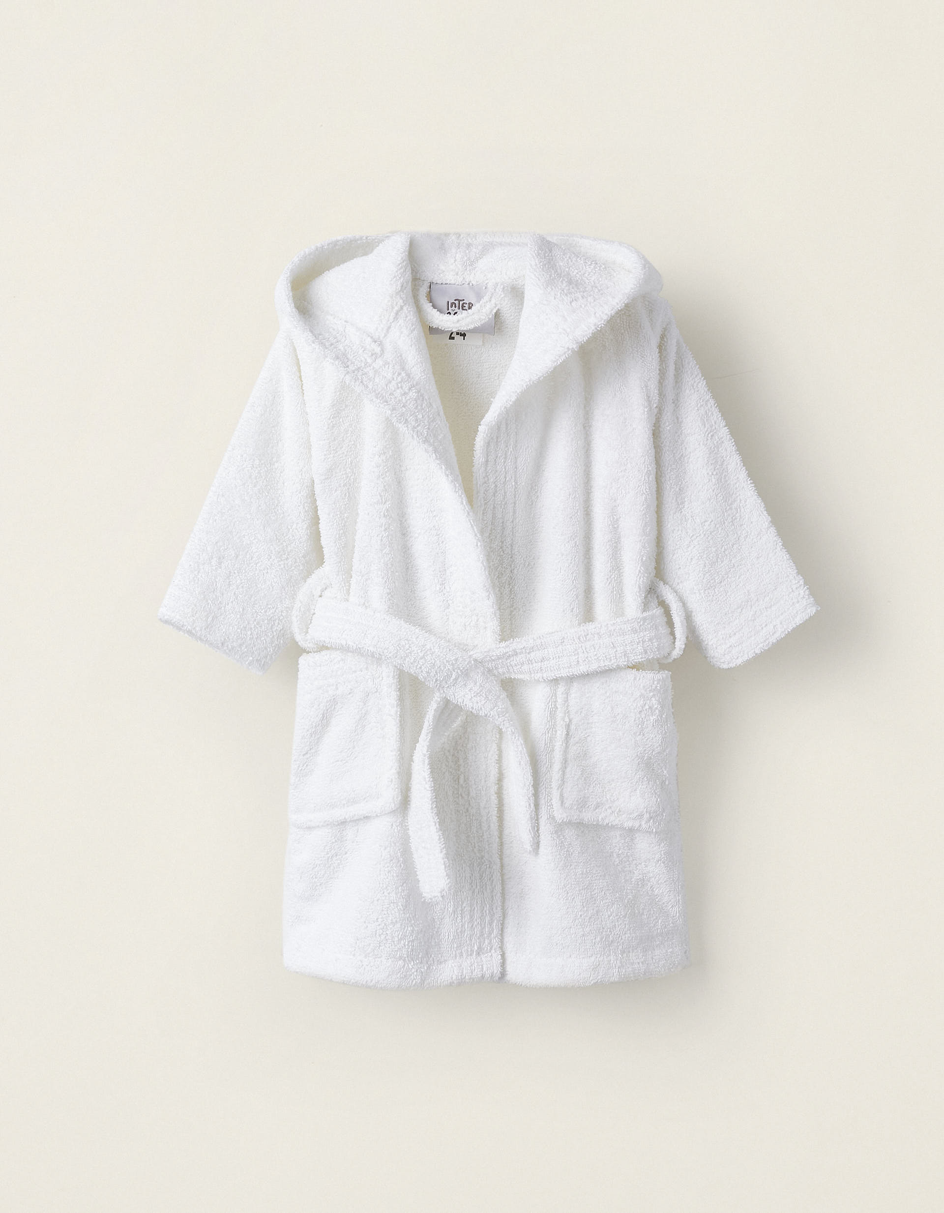 White Terry Bathrobe Interbaby 2A+