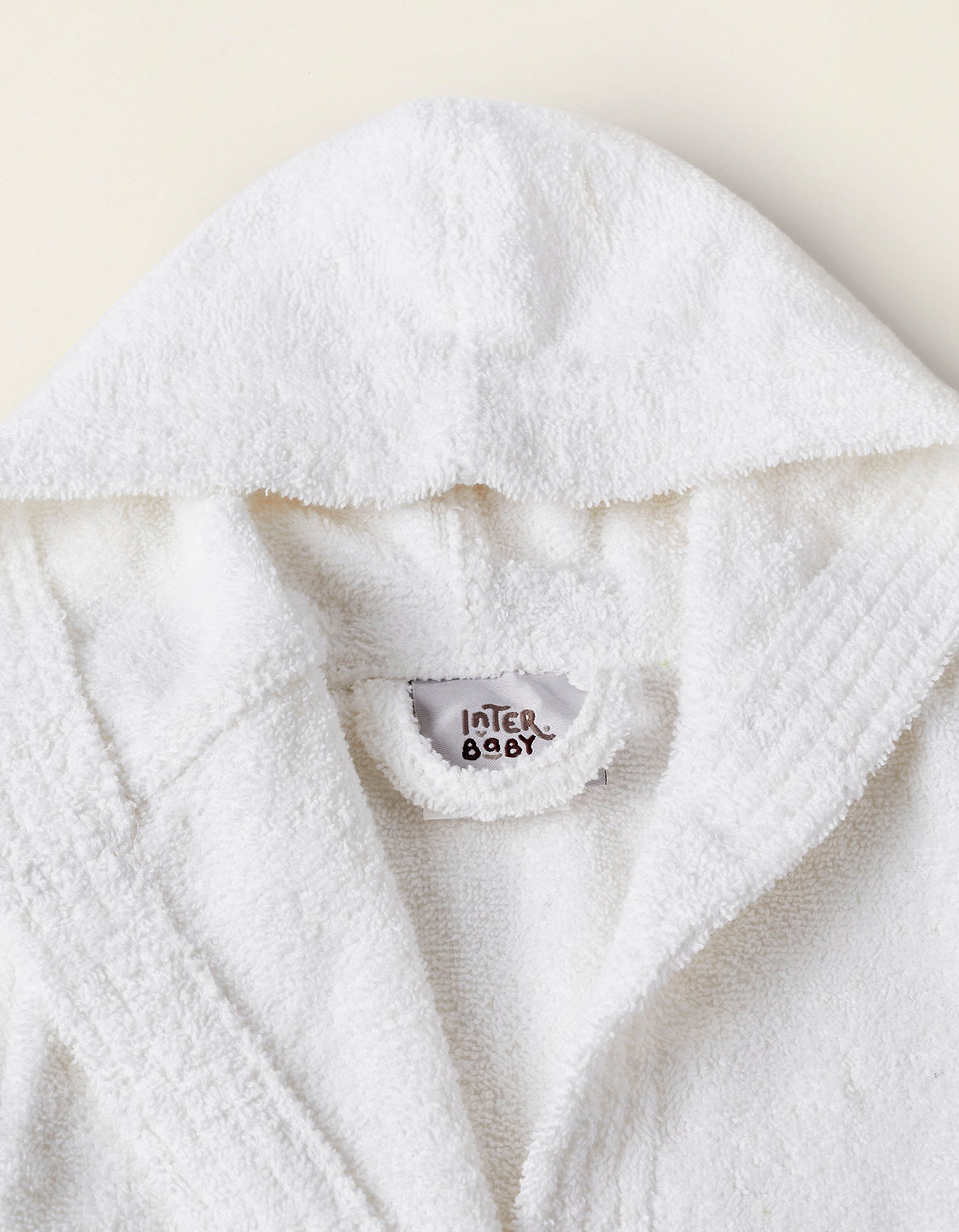 White Terry Bathrobe Interbaby 2A+