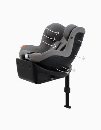 Siège Auto I-Size Sirona GI Grey Cybex