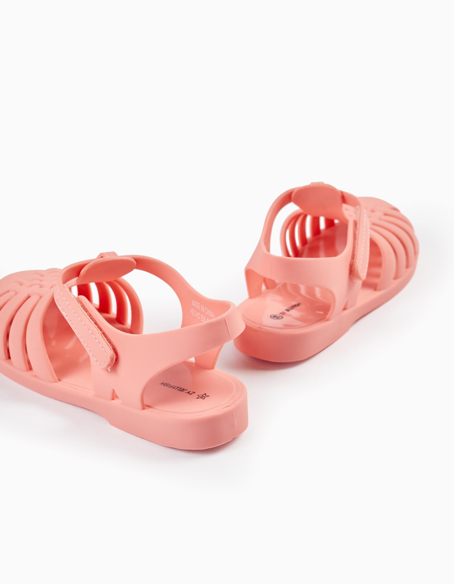 Rubber Sandals for Girls 'Jellyfish', Pink