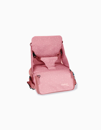 Booster highchair Hummus Stars Pink Asalvo