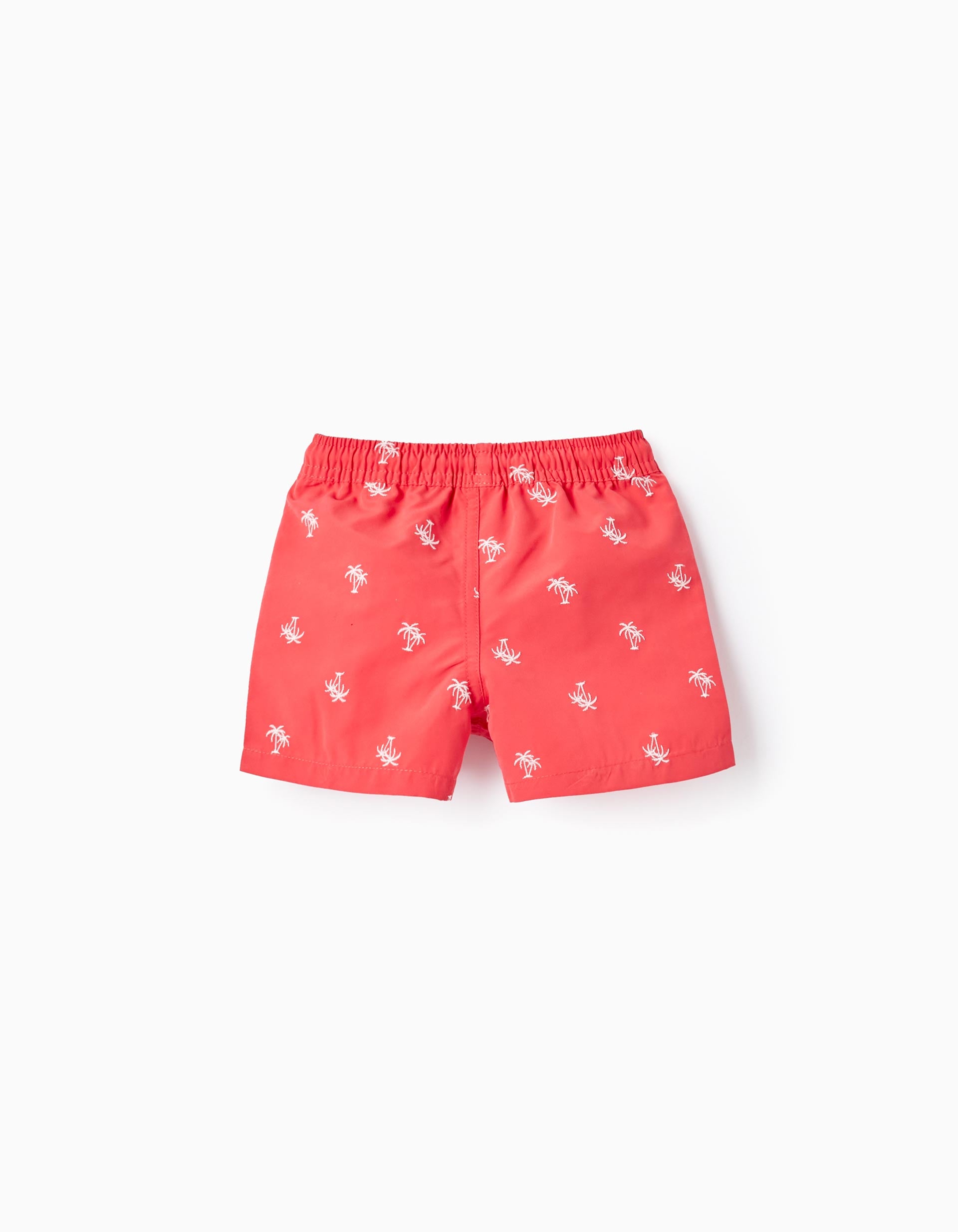 Shorts de Baño con Bordados para Bebé Niño, Rojo