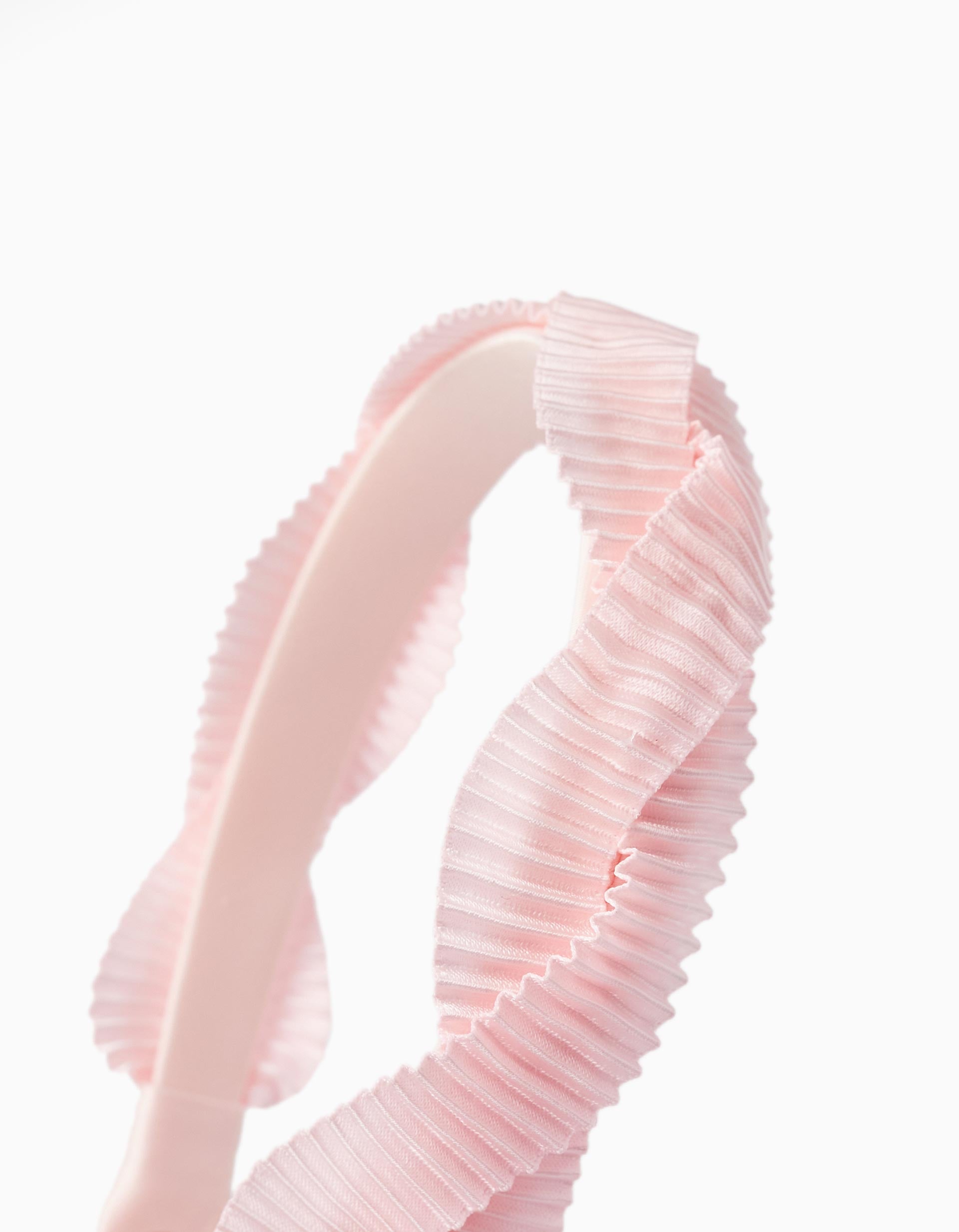 Braided Headband for Baby and Girl, Light Pink