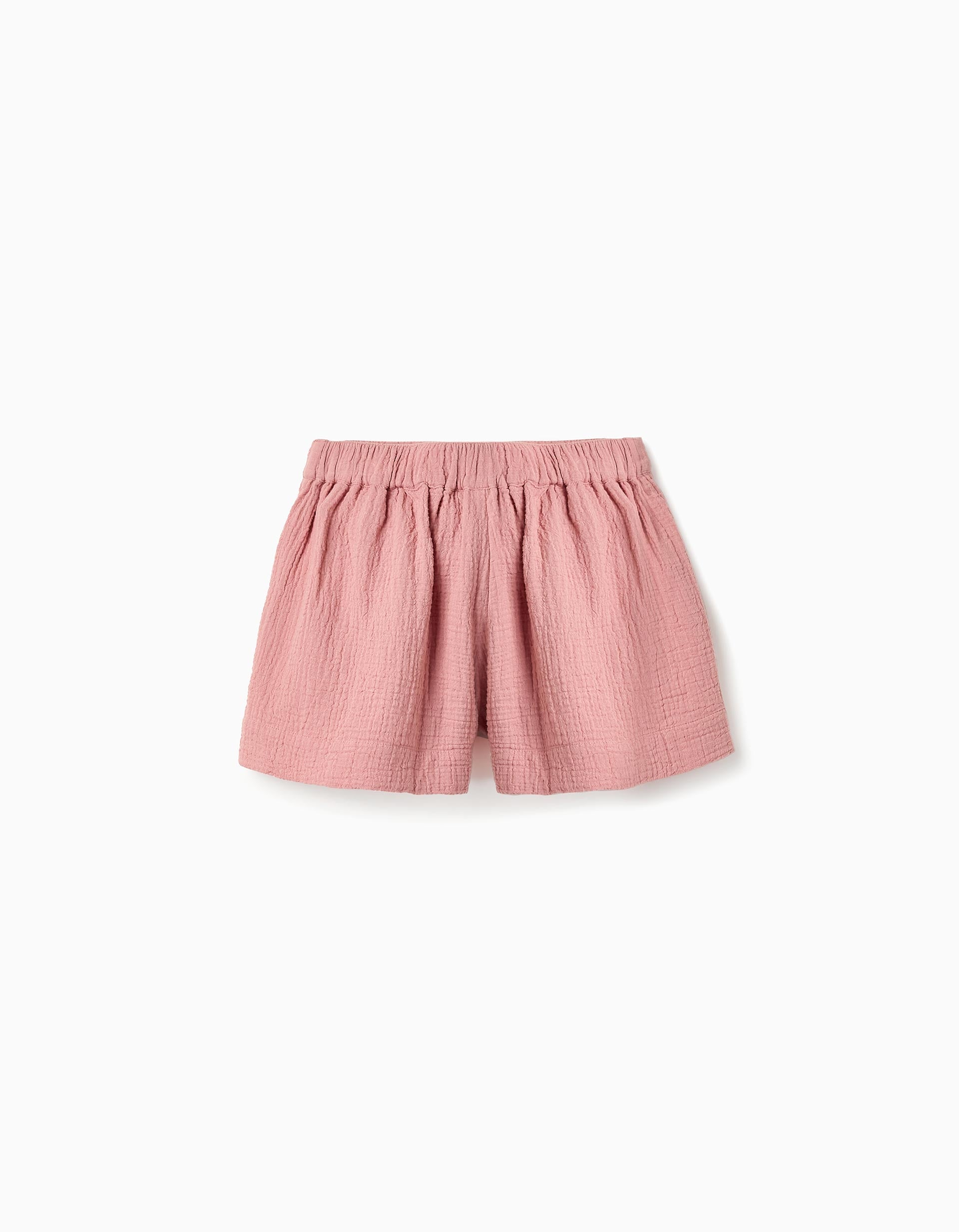 Pantalones cortos de Bambula para Niña, Rosa