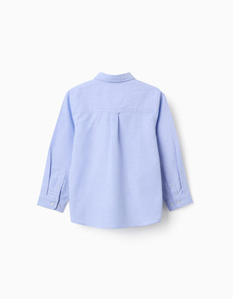 Cotton Shirt for Boys, Blue