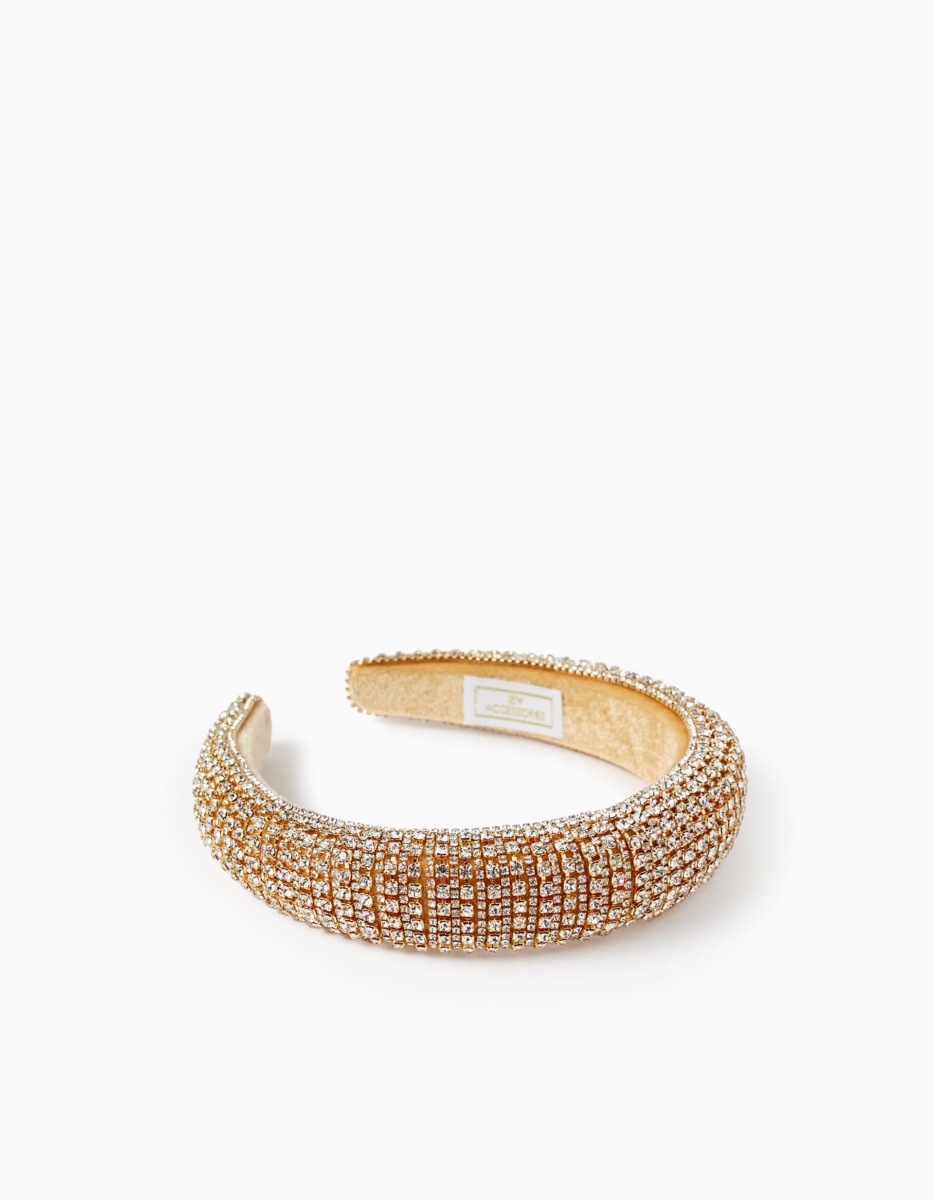 Headband with Sparkles for Girls, Gold