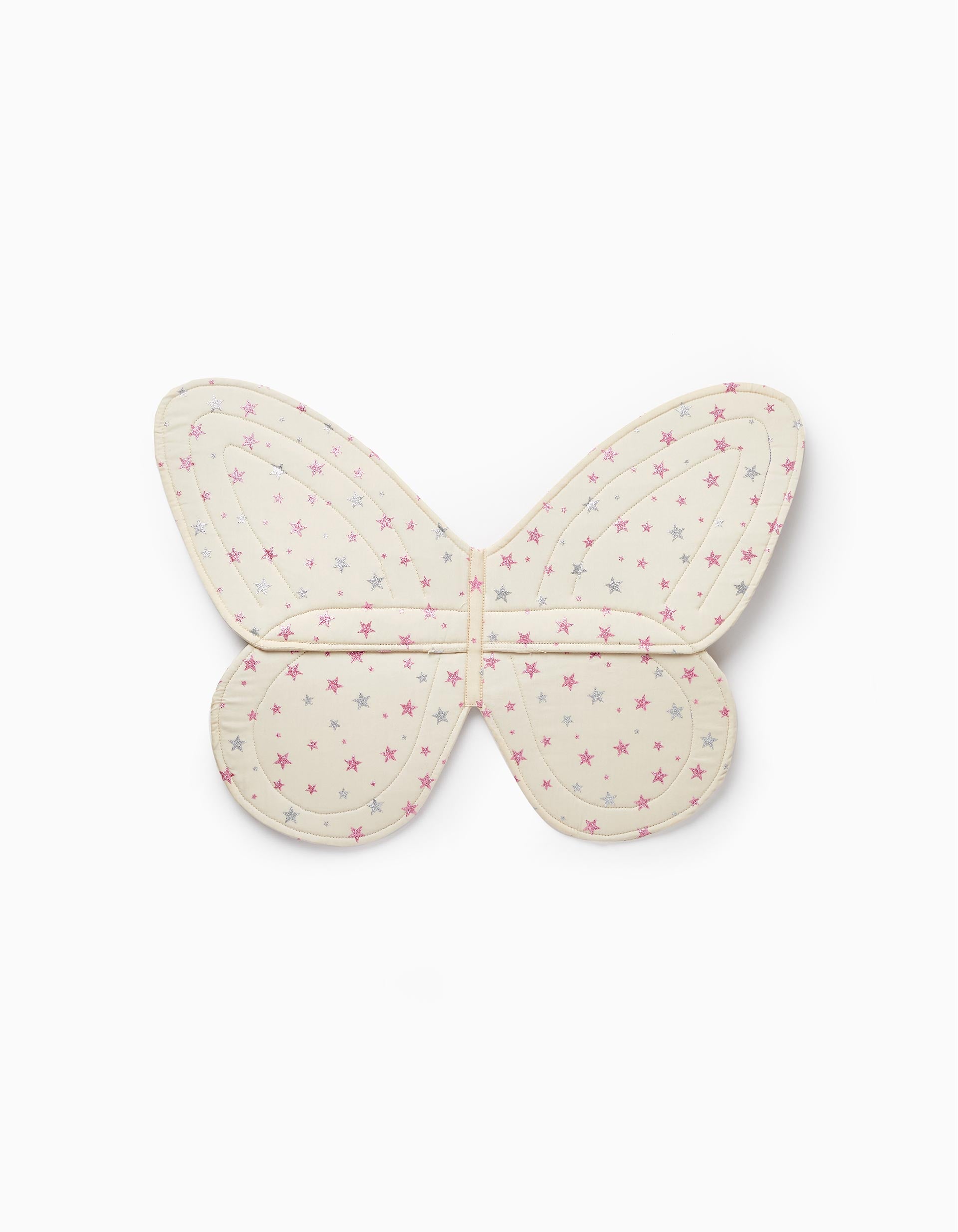 Ailes de Fée avec Paillettes pour Bébé et Fille 'Carnaval', Beige