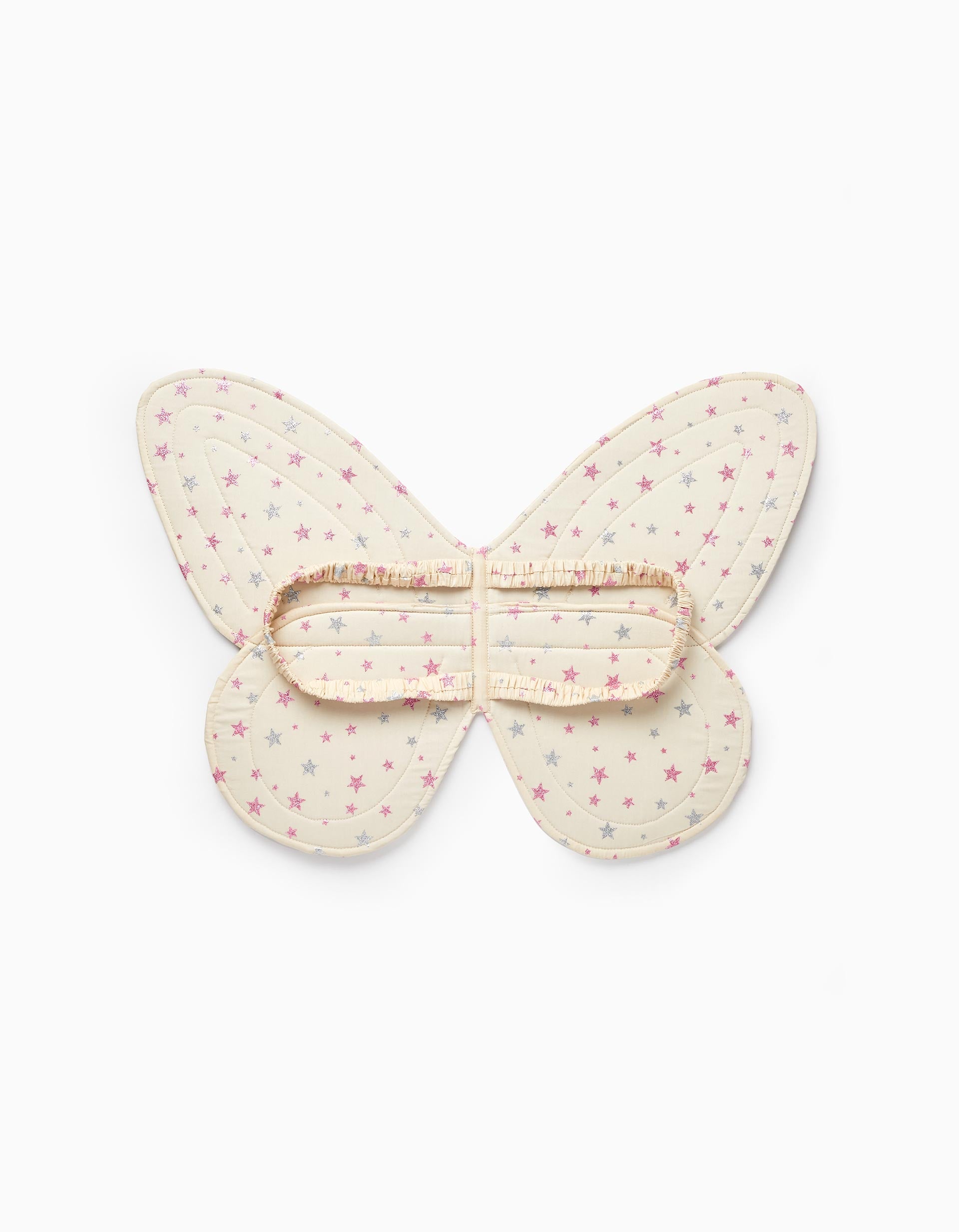 Ailes de Fée avec Paillettes pour Bébé et Fille 'Carnaval', Beige