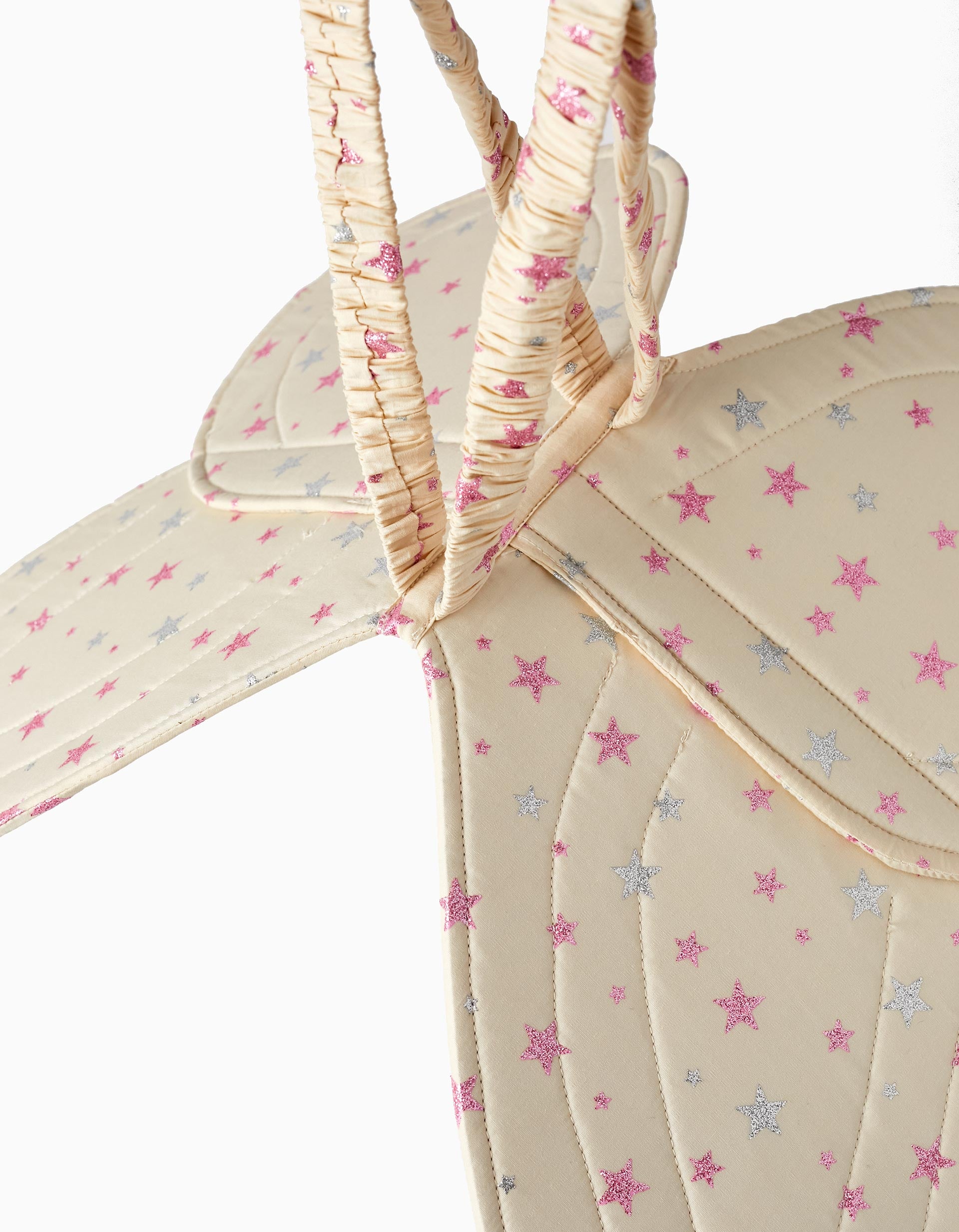 Ailes de Fée avec Paillettes pour Bébé et Fille 'Carnaval', Beige