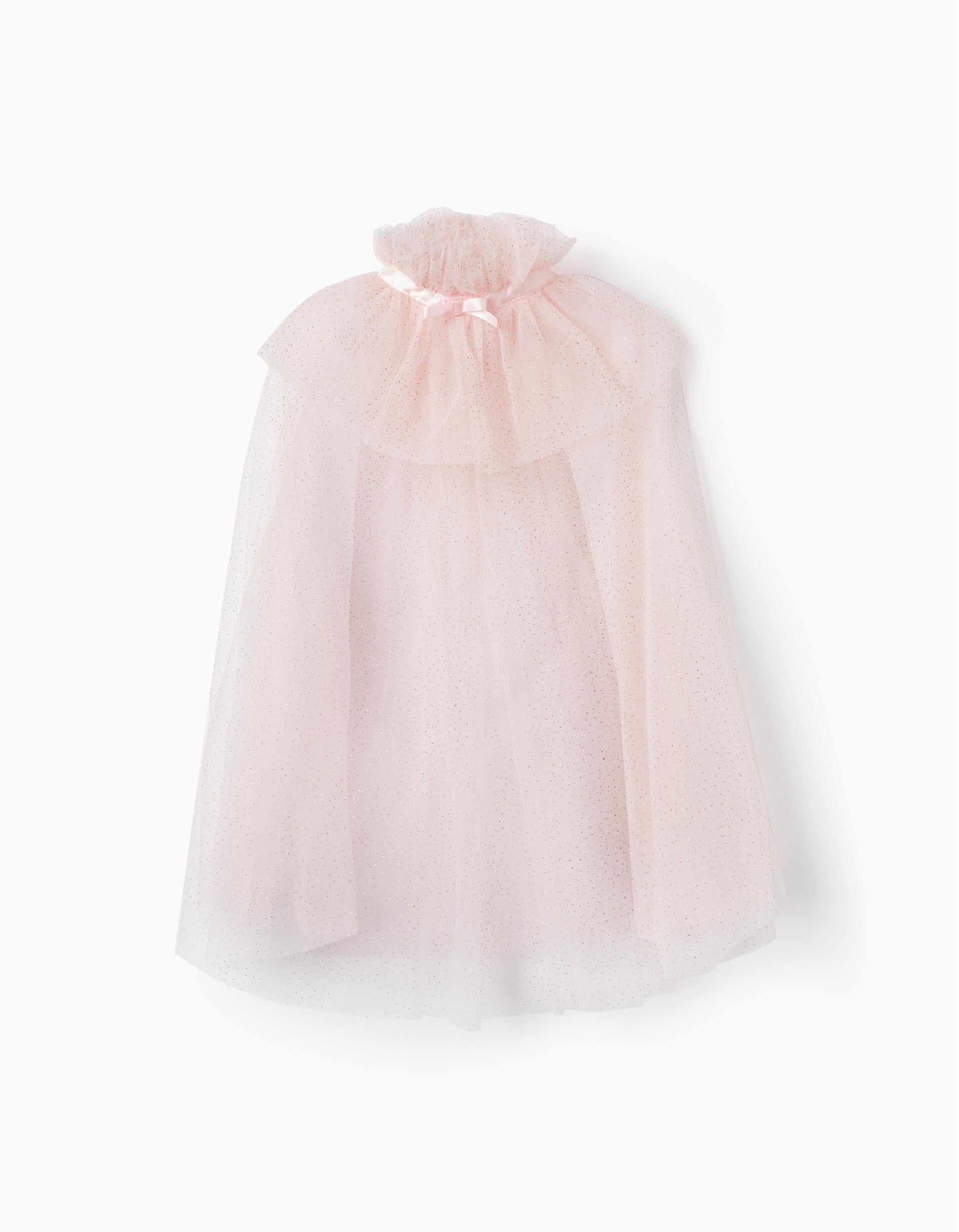 Couverture en tulle avec paillettes pour enfant 'Carnaval', Rose/Doré