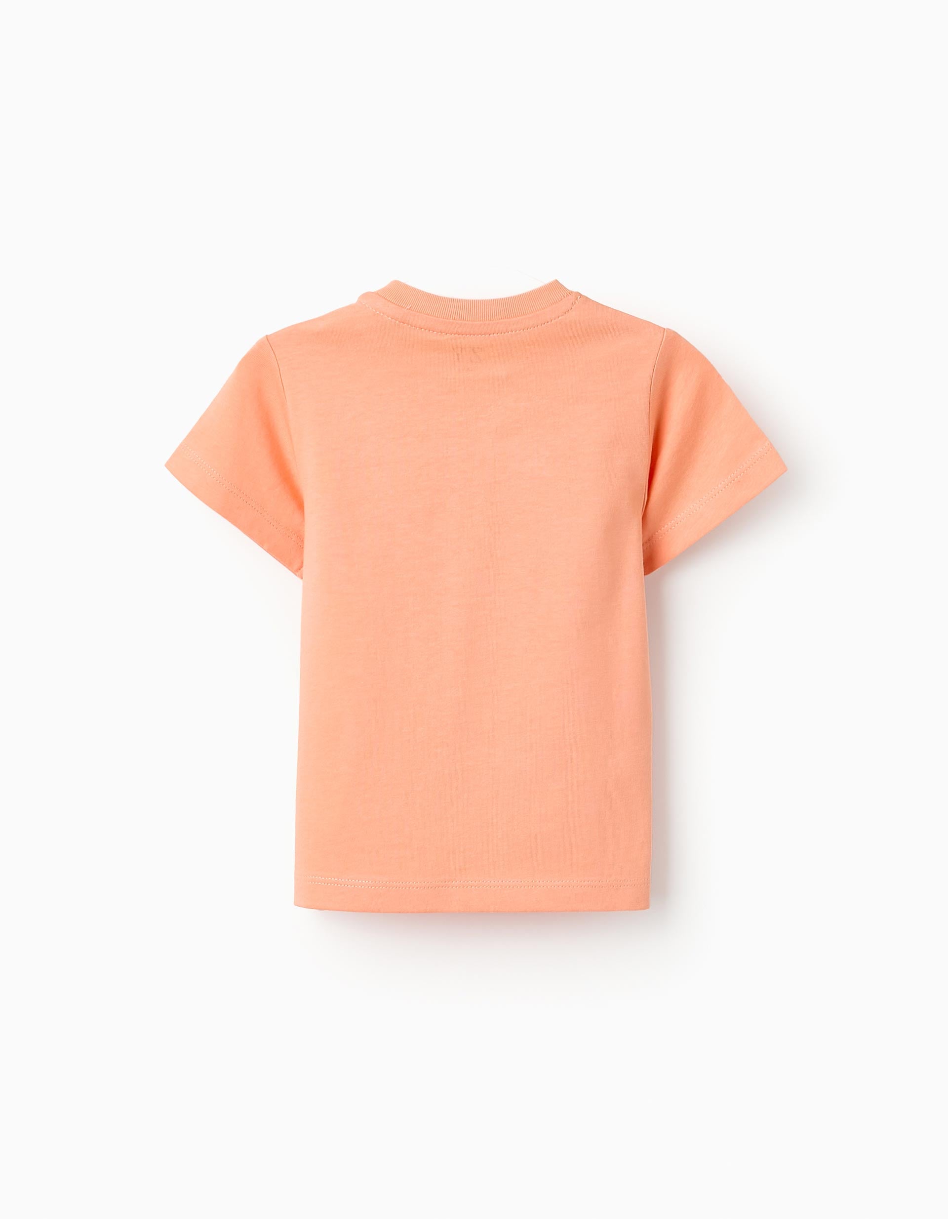 T-shirt en Coton pour Bébé Garçon 'Comporta', Orange