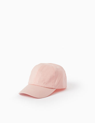 Cotton Cap for Girls, Pink