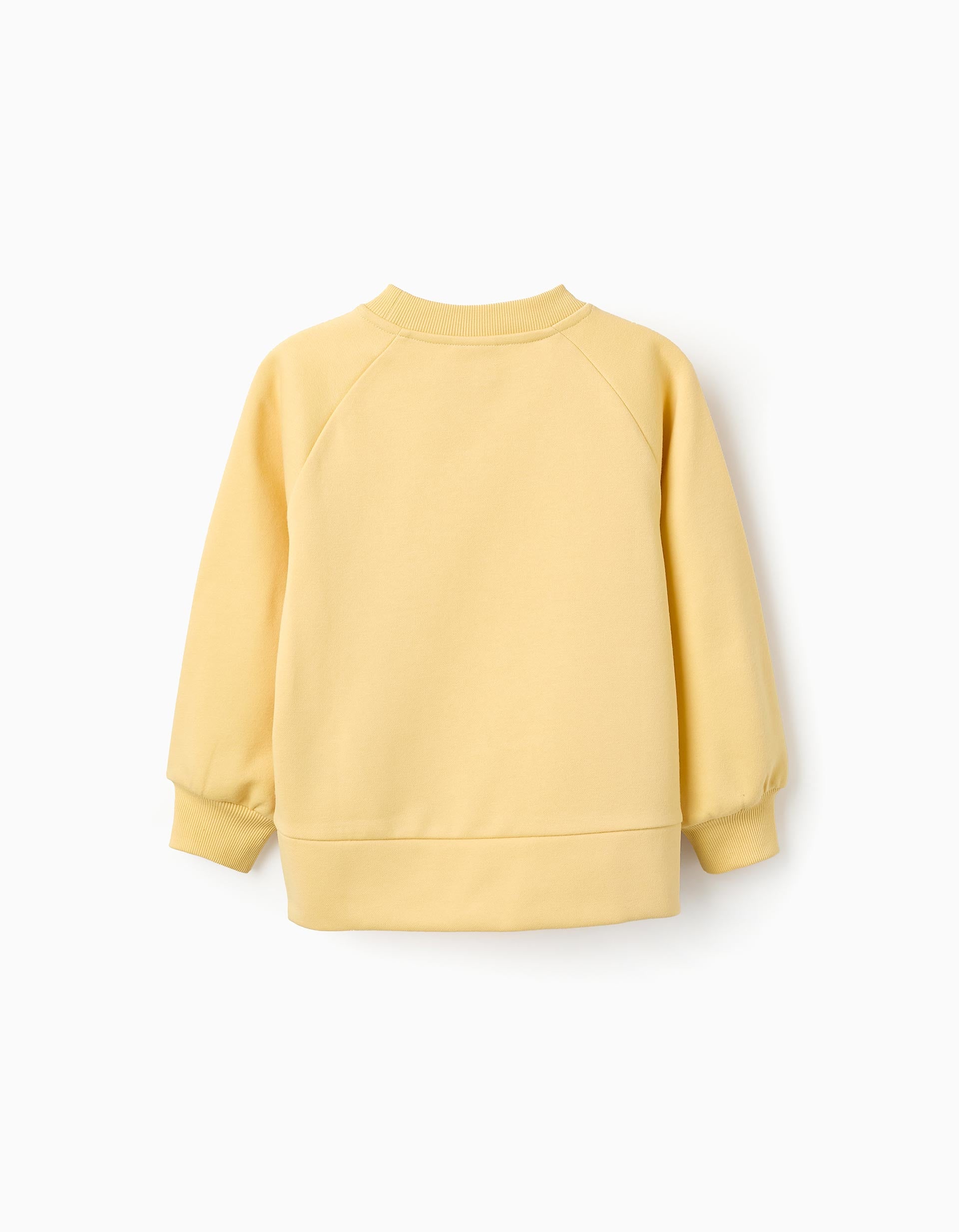 Sweat Cardada para Menina 'NYC', Amarelo