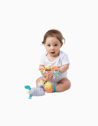 Playgro Wrist And Foot Rattle Toy 0M+