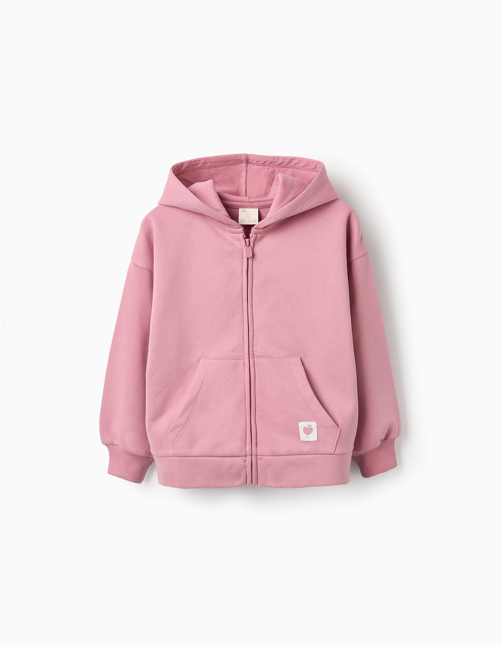 Hooded Jacket for Girls 'Big Apple', Pink