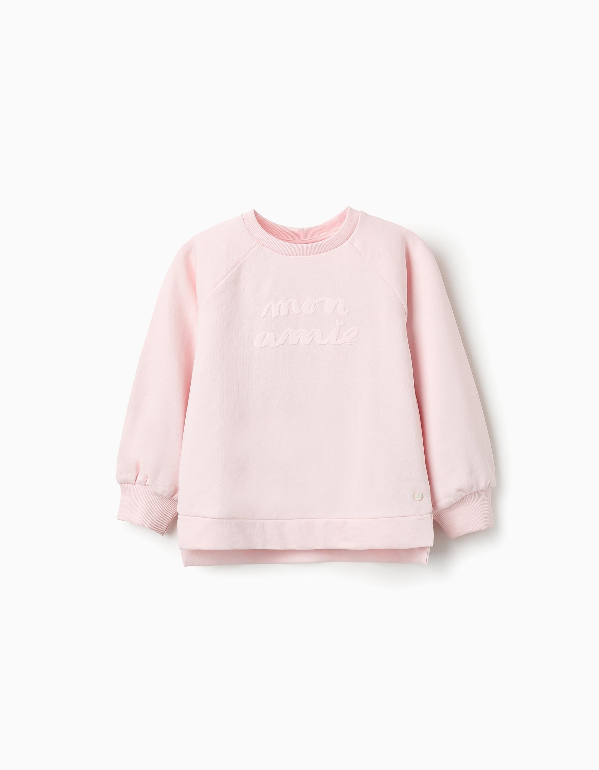 Sweat pour Fille 'Mon Amie', Rose