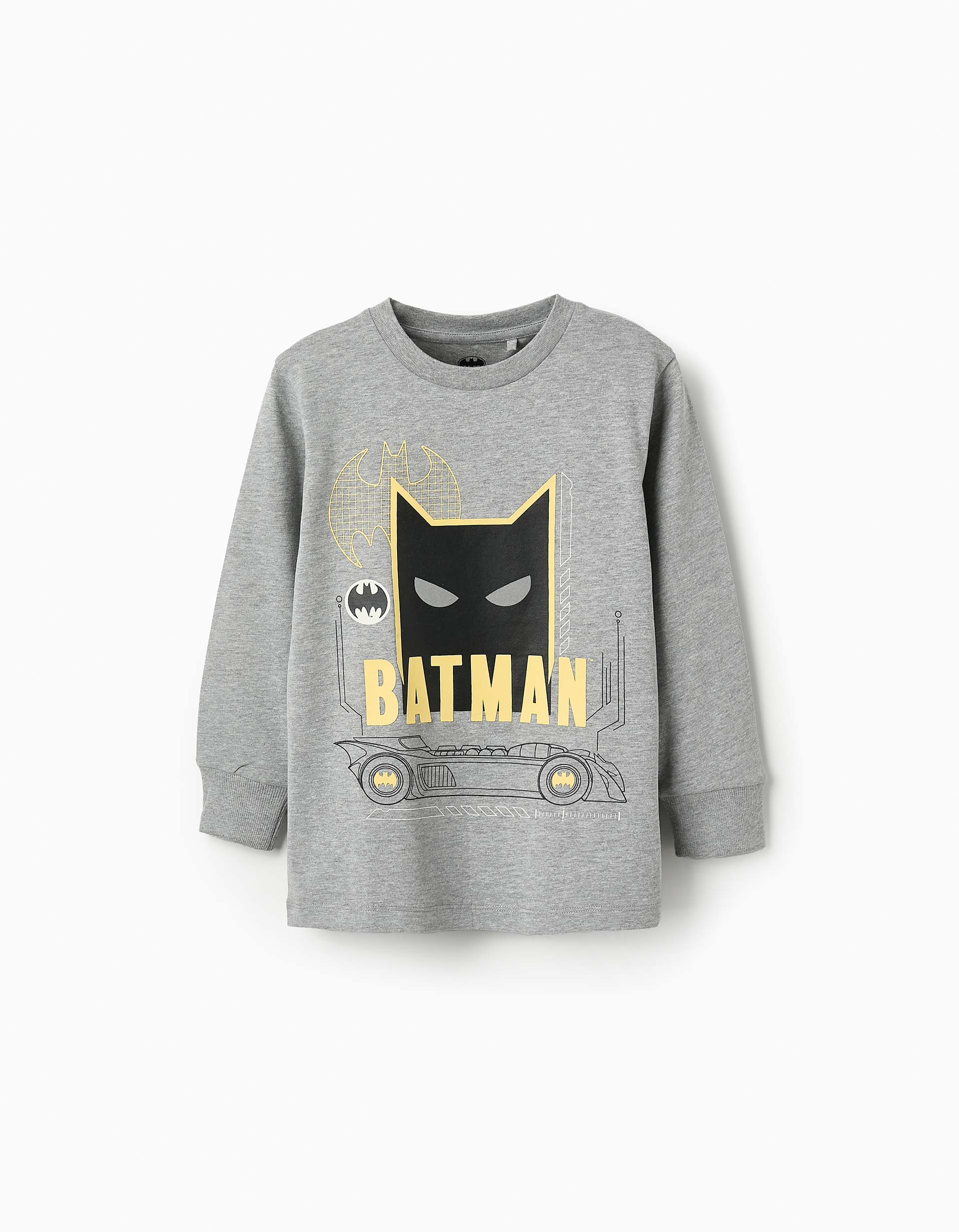 Long-sleeved T-shirt for Boys 'Batman', Grey