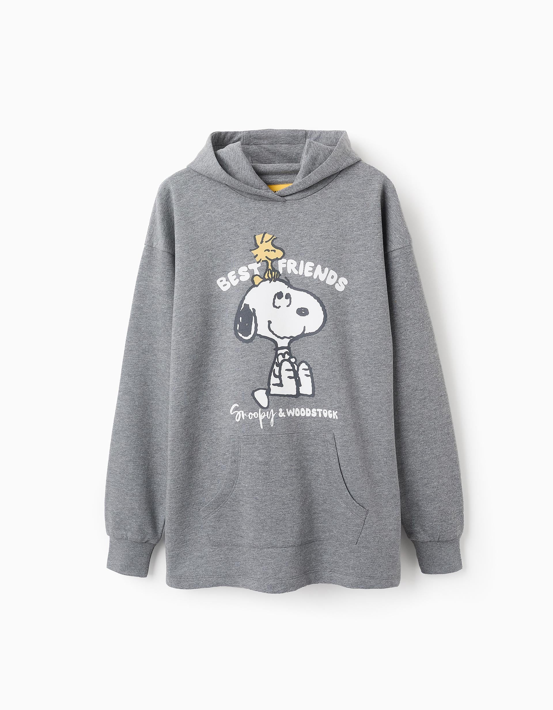 Sweat-Dress for Girls 'Snoopy', Grey