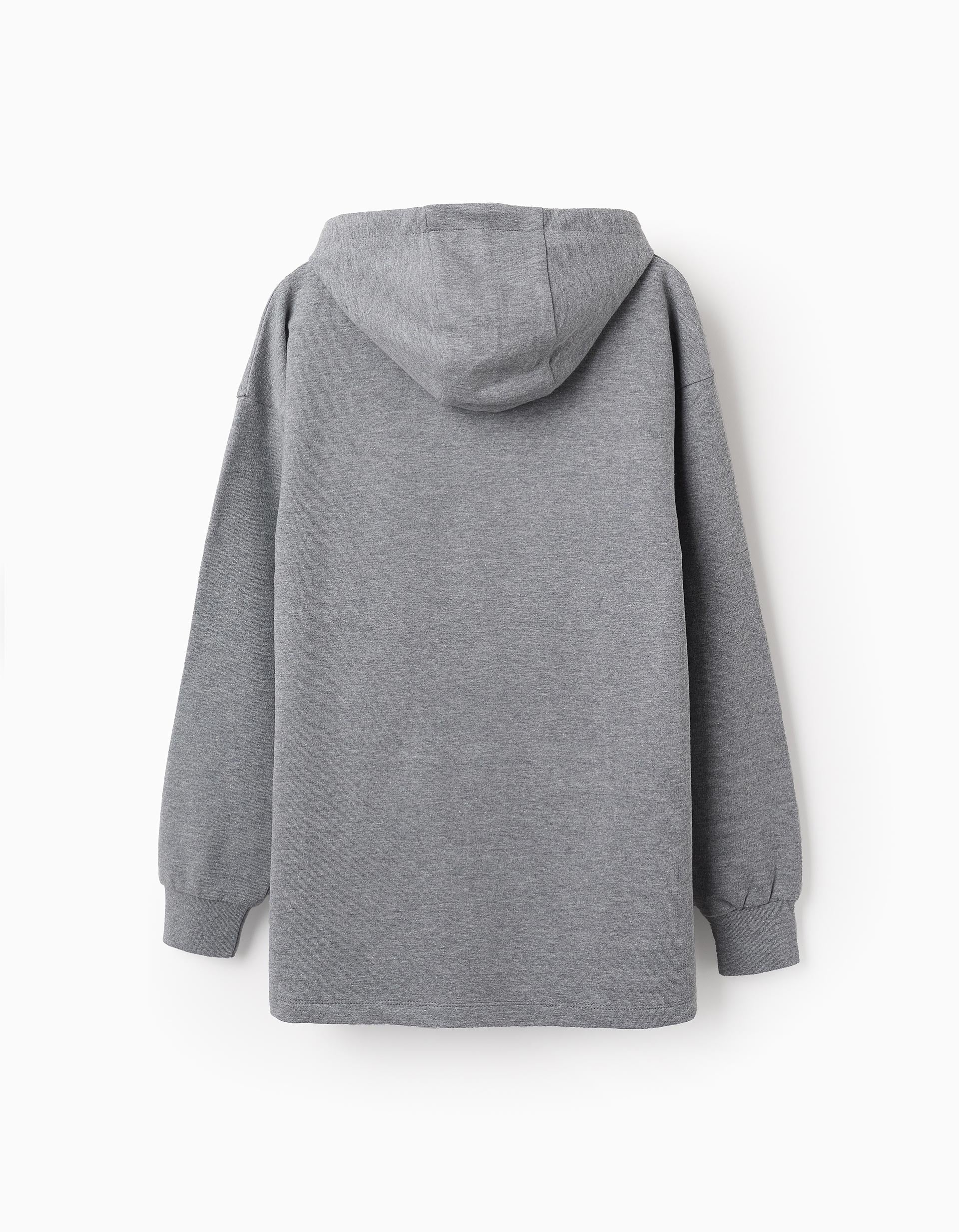 Vestido-Sudadera para Niña 'Snoopy', Gris