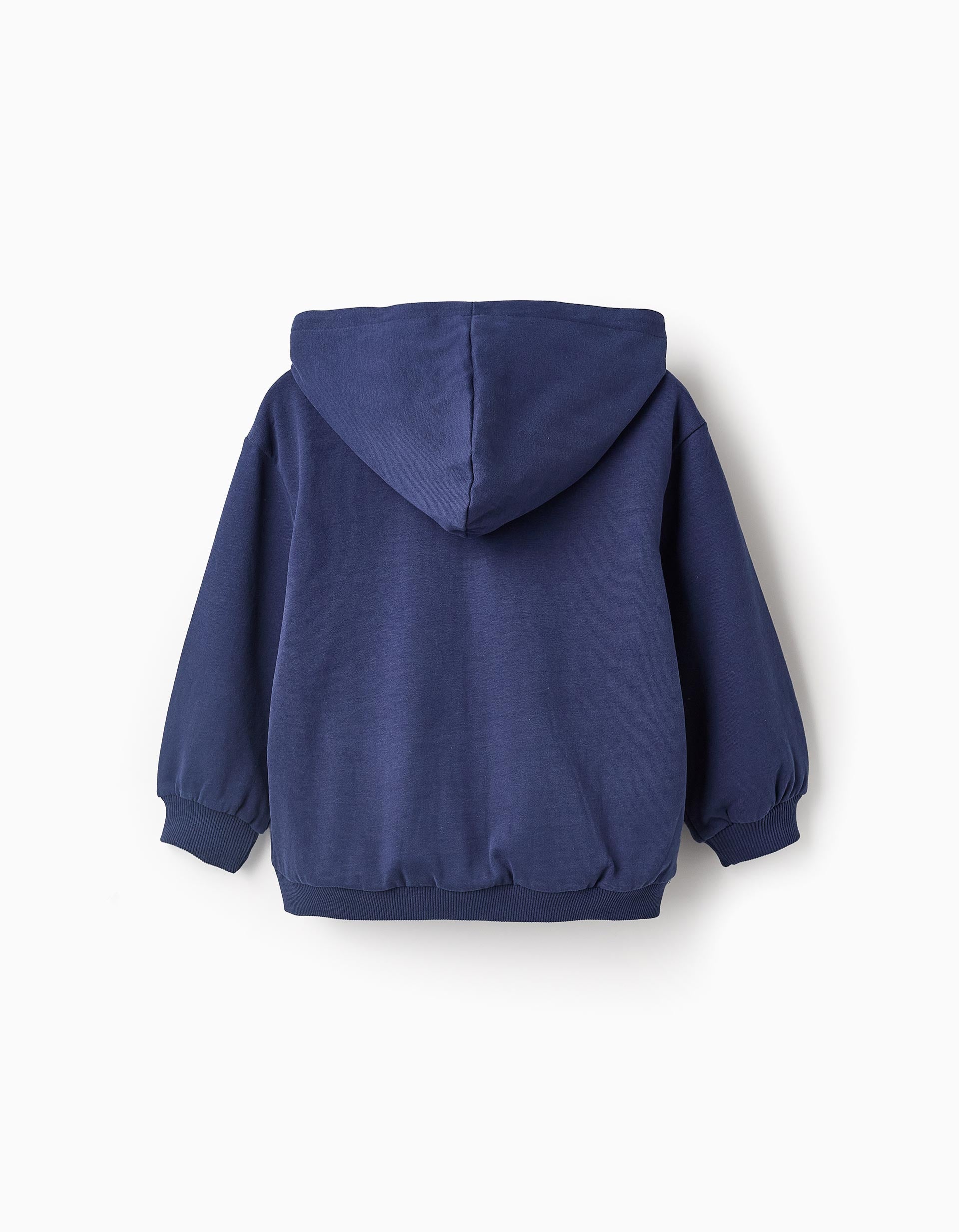 Hooded Jacket for Girls 'Stitch & Angel', Dark Blue