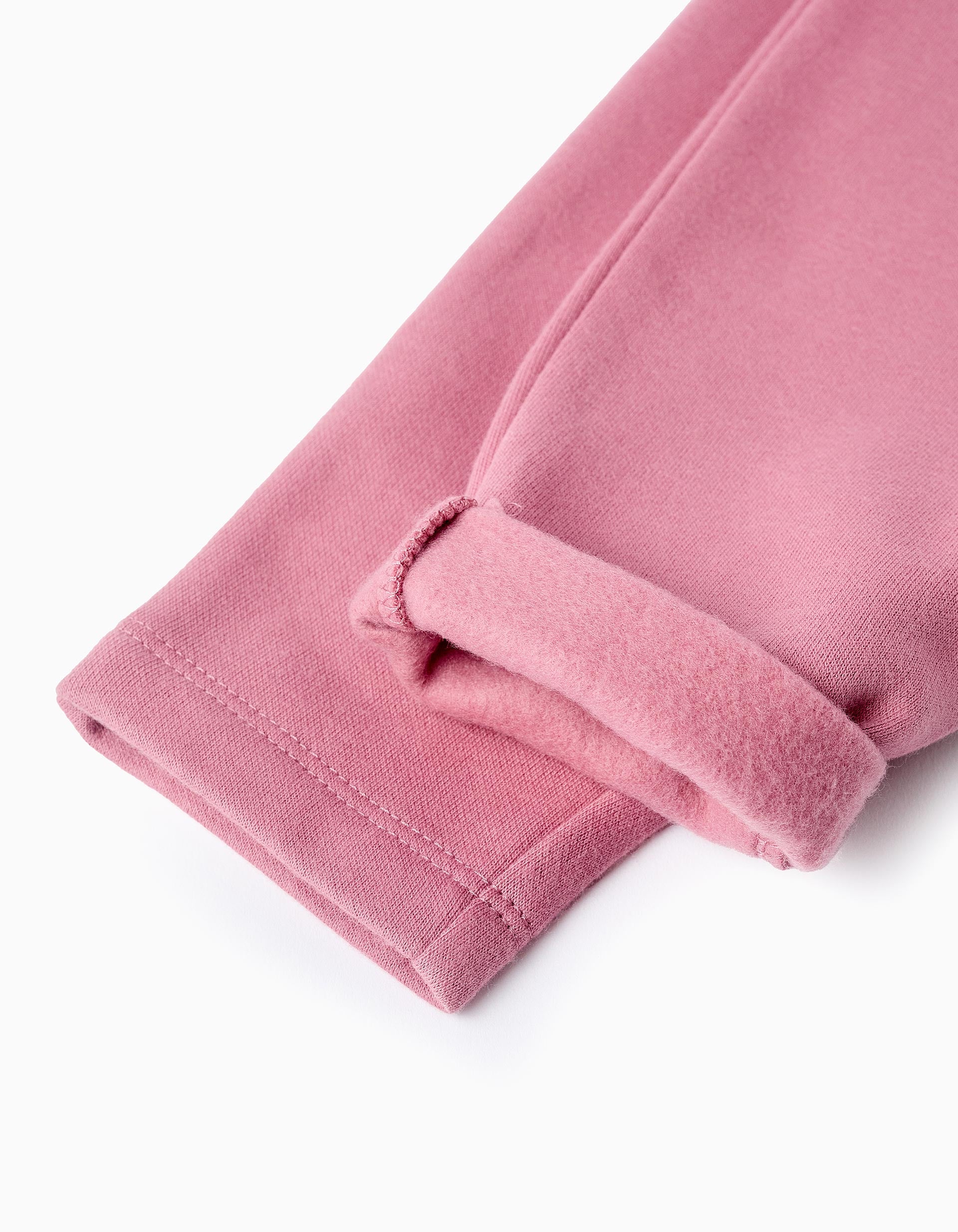 Chaqueta + Camiseta + Pantalón Perchado para Bebé Niña 'Unicornios', Rosa