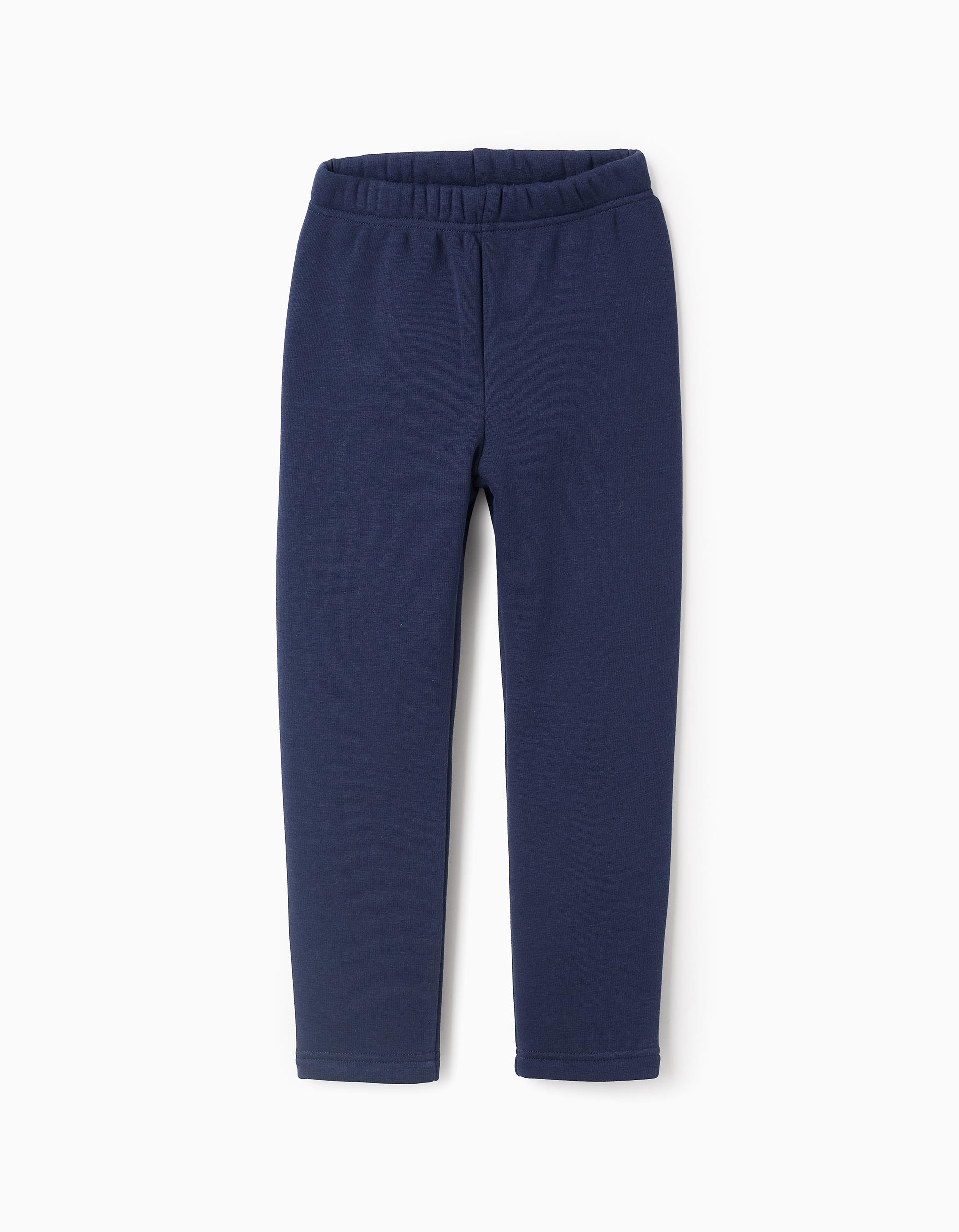 Legging Efecto Térmico para Niña, Azul Oscuro