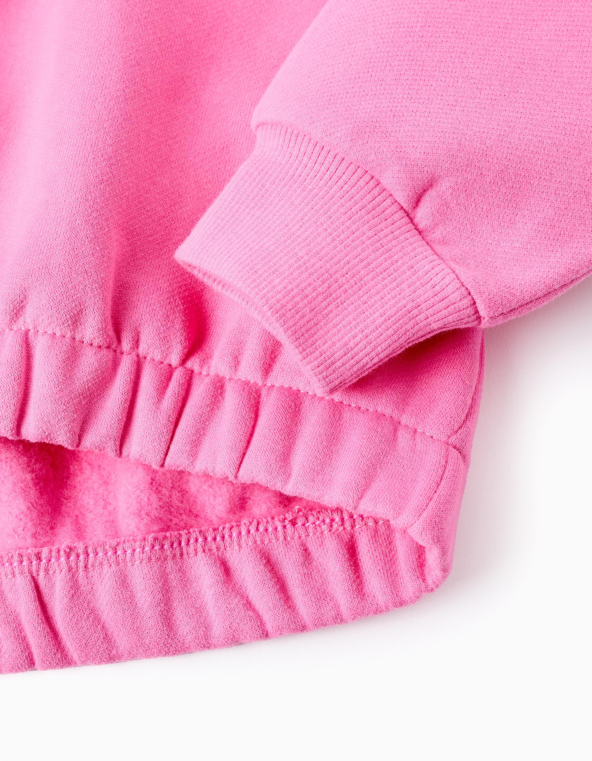 Sudadera de Algodón con Capucha para Niña 'Blossom', Rosa