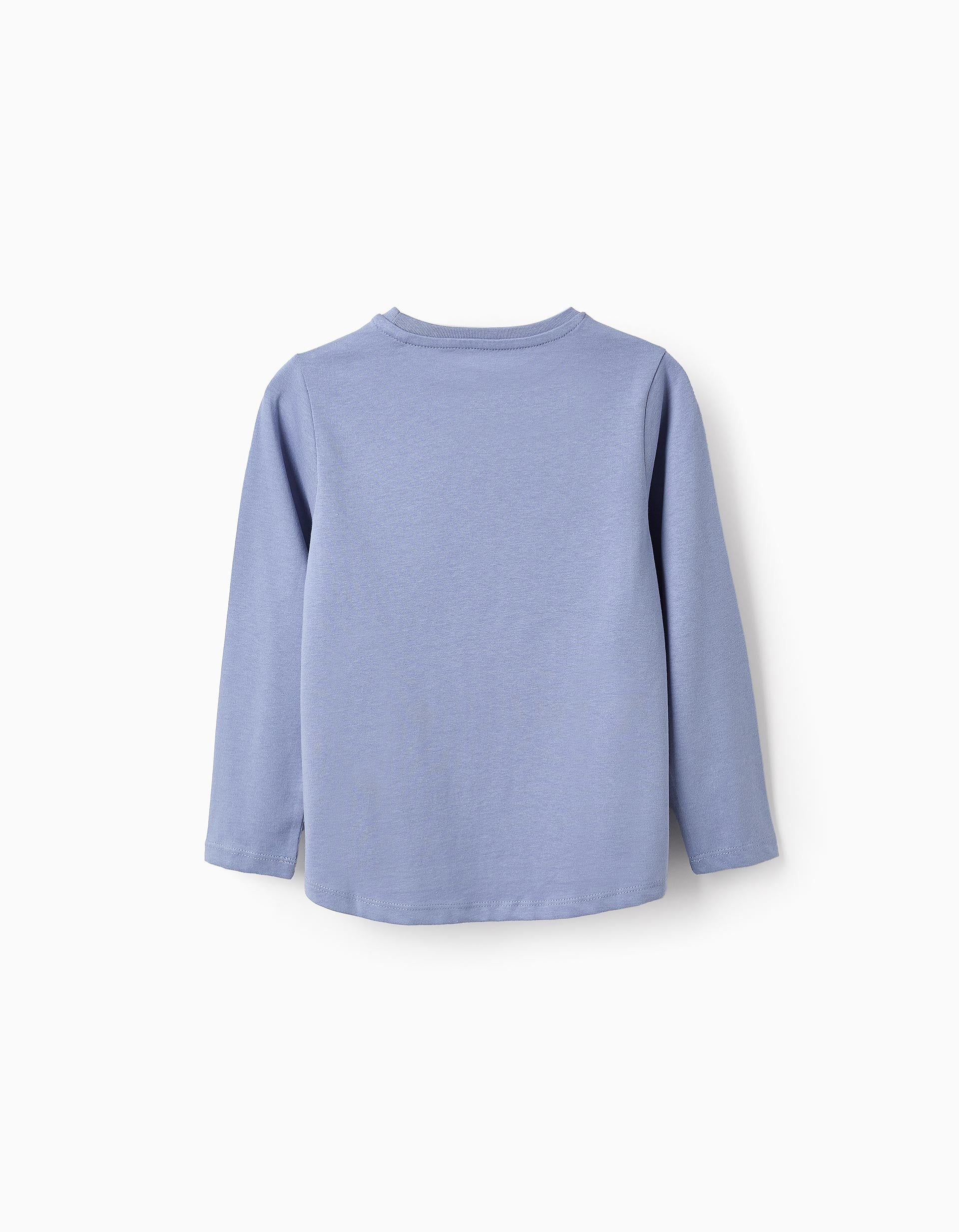 T-shirt de Manche Longue avec Paillettes pour Fille 'NYC', Bleu