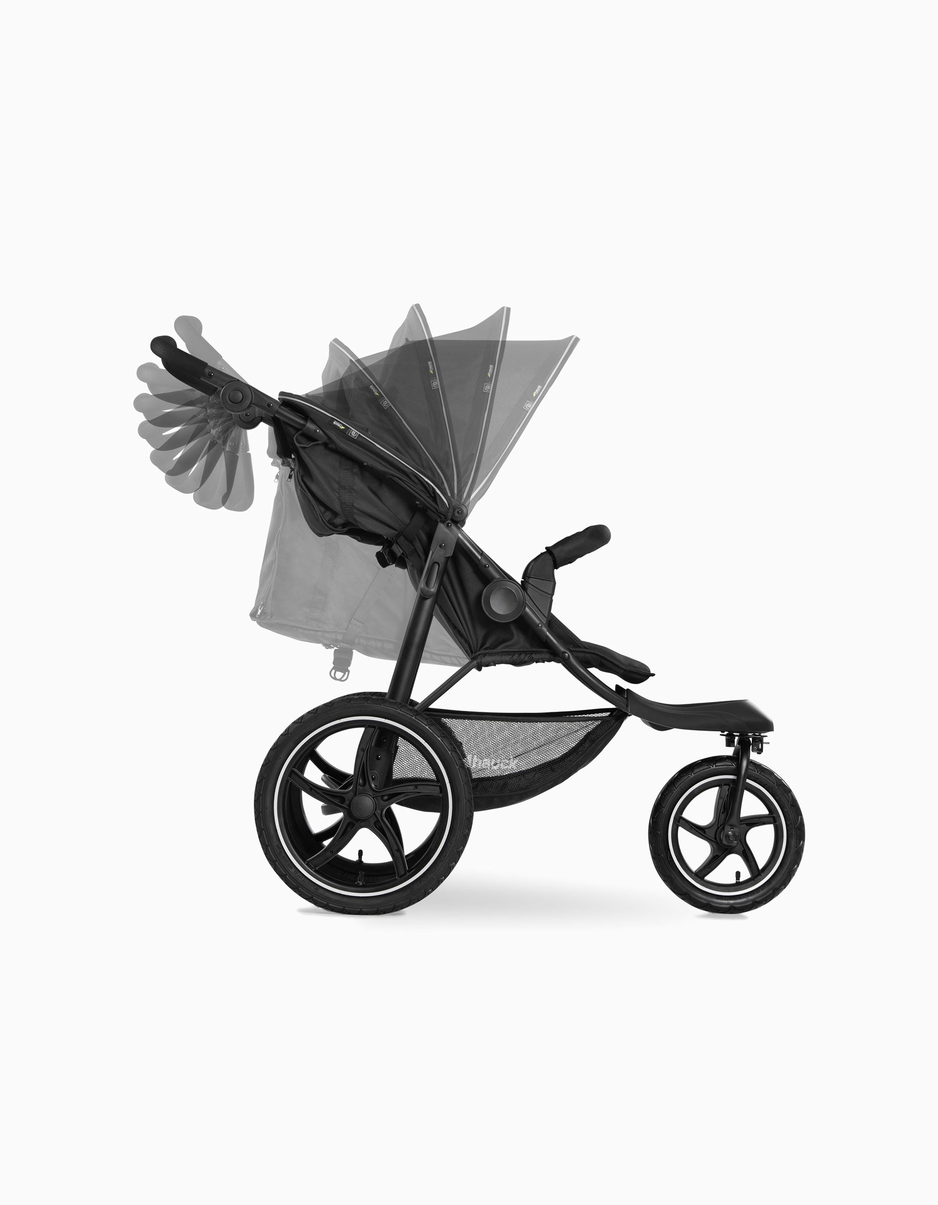 Pram Hauck Runner 2, Black