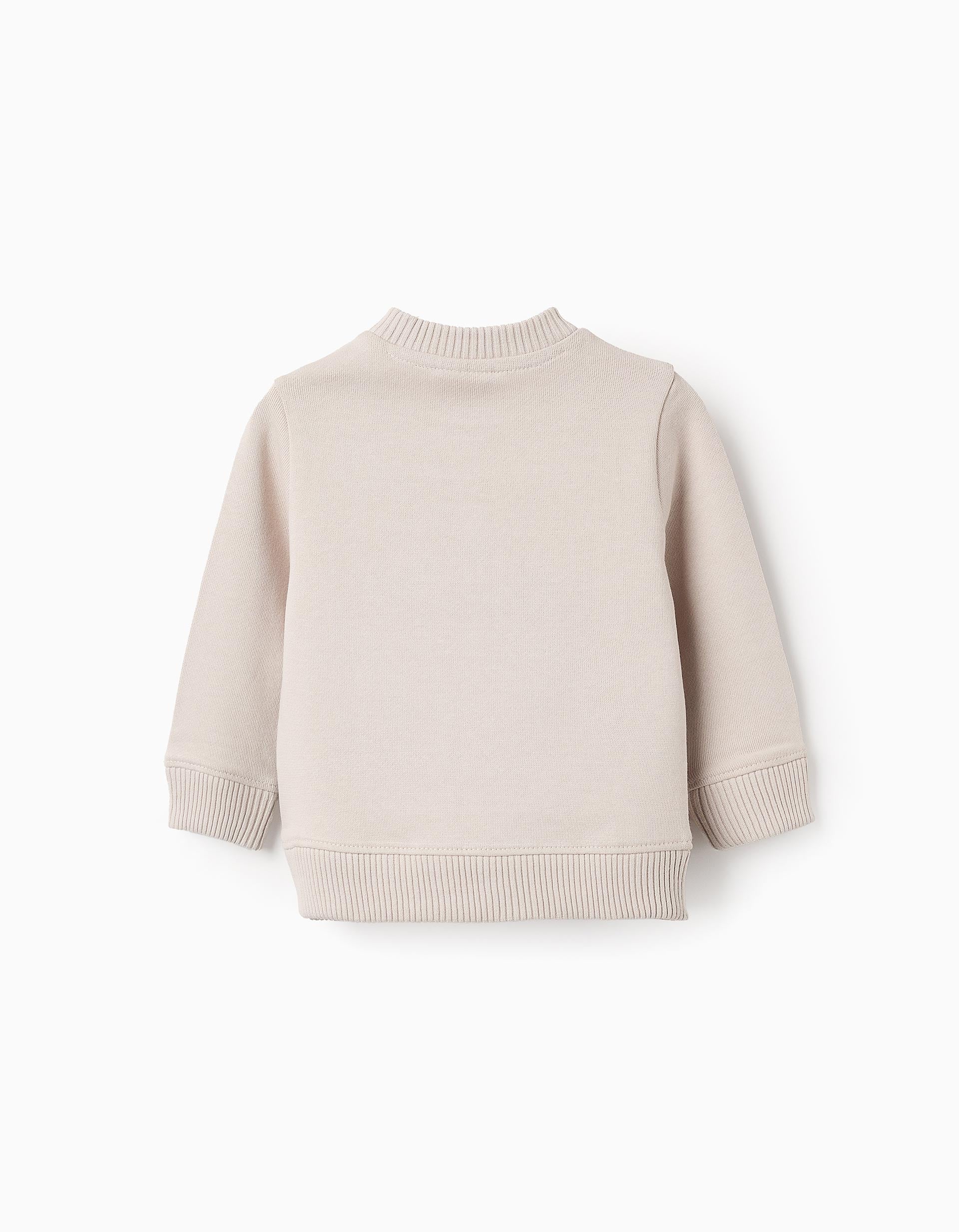 Sweat en Coton pour Bébé Garçon 'Istambul', Beige