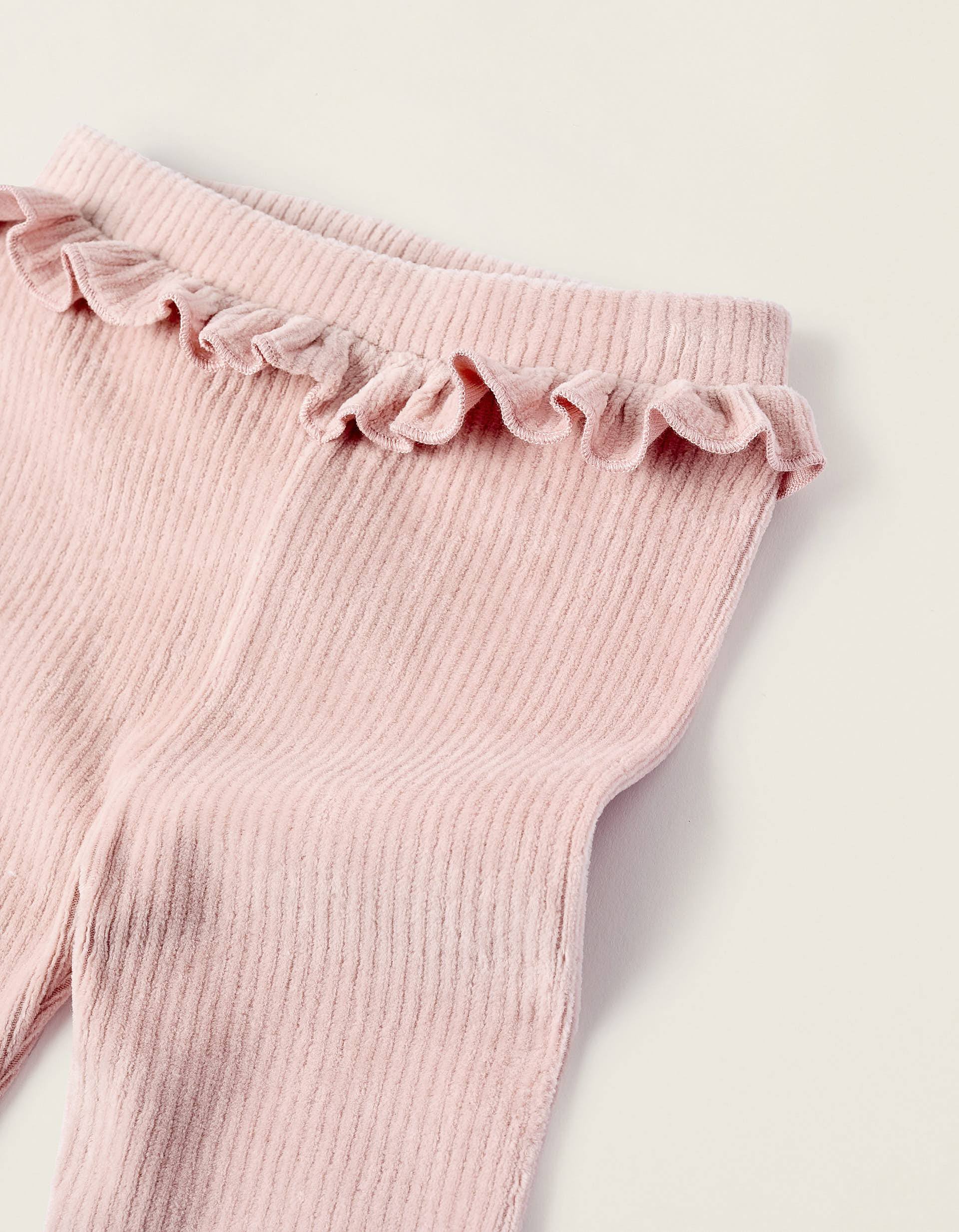 Corduroy Trousers for Newborn Girls, Pink