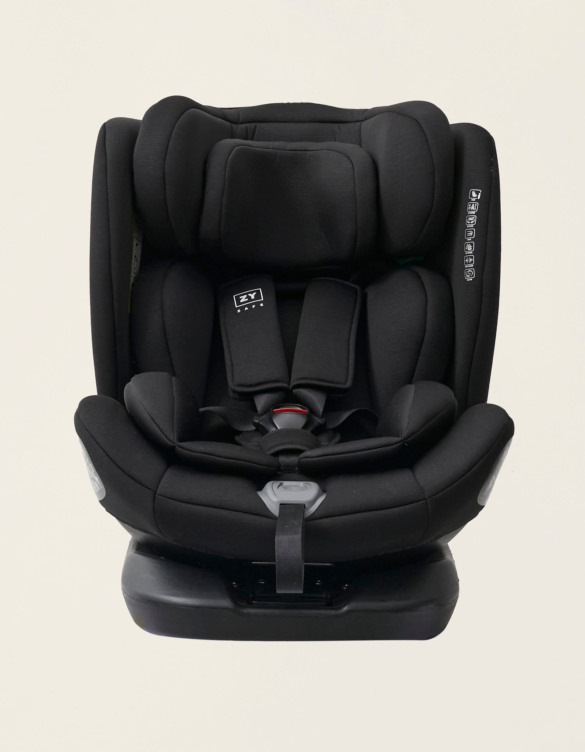 Cadeira Auto I-Size ZY Safe Primecare Isofix (40-150cm), Preto