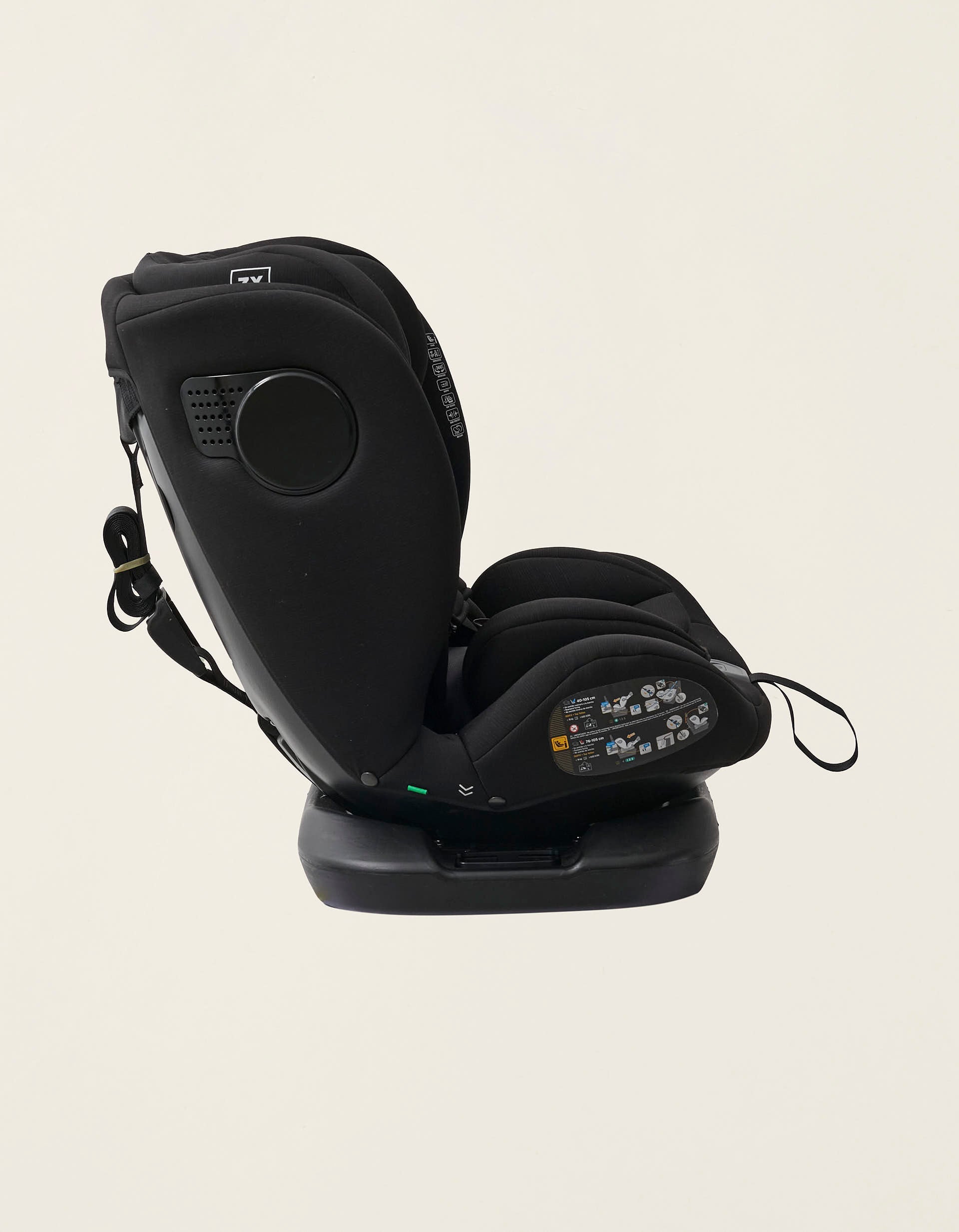 Cadeira Auto I-Size ZY Safe Primecare Isofix (40-150cm), Preto