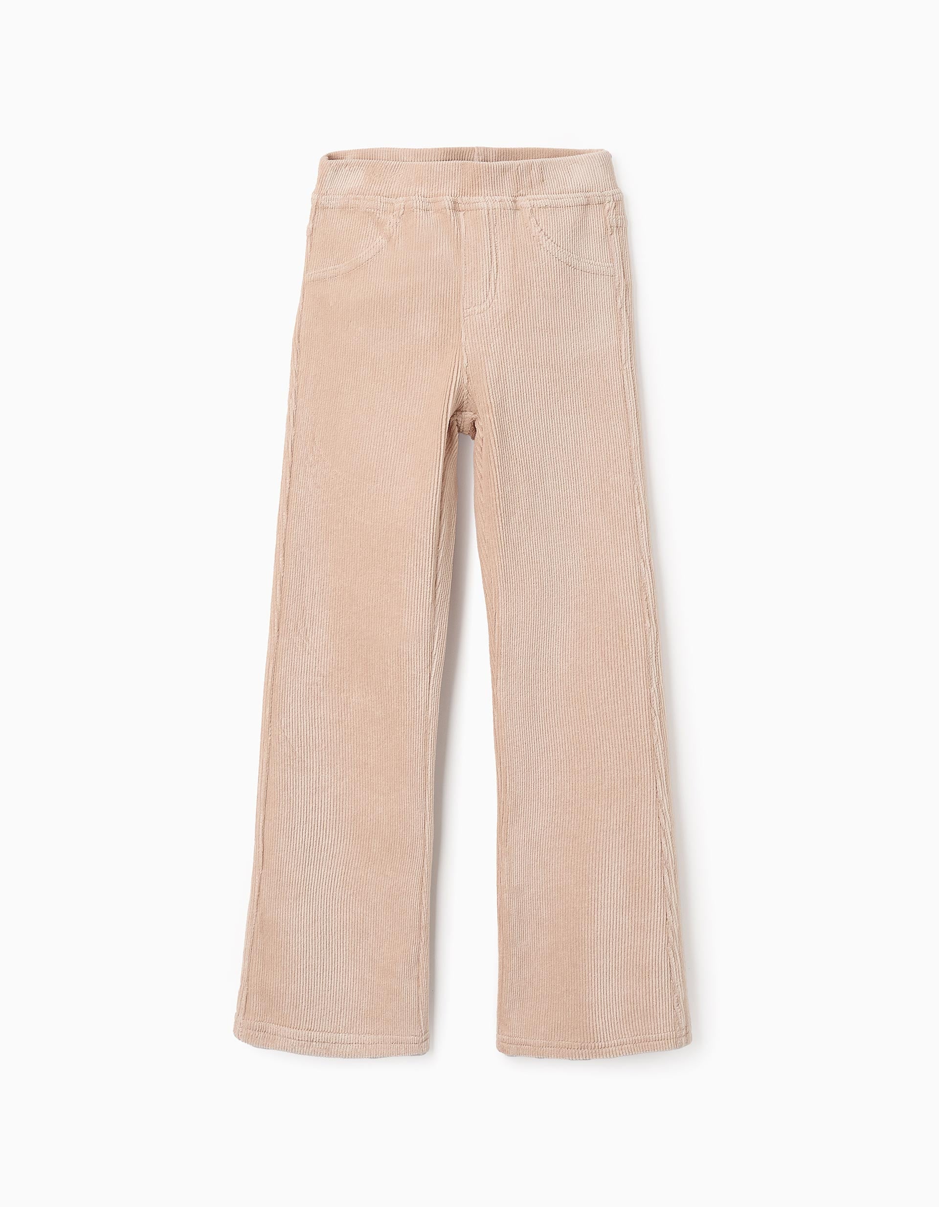 Jegging de Pana para Niña 'Flare', Beige