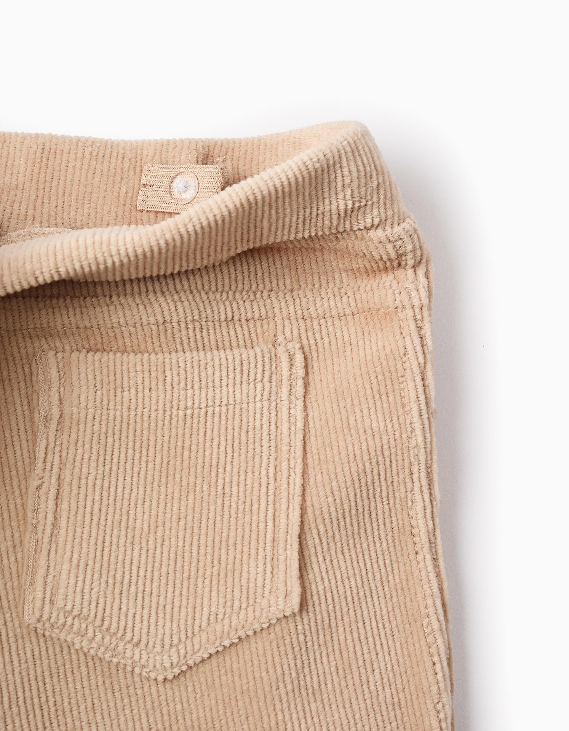 Jegging de Pana para Niña 'Flare', Beige