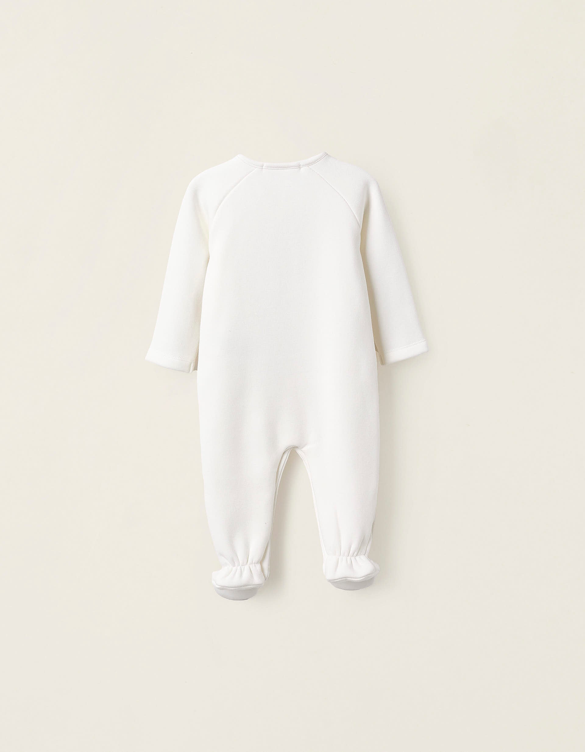 Babygrow de Efeito Térmico para Recém-Nascida 'Ouriço', Branco