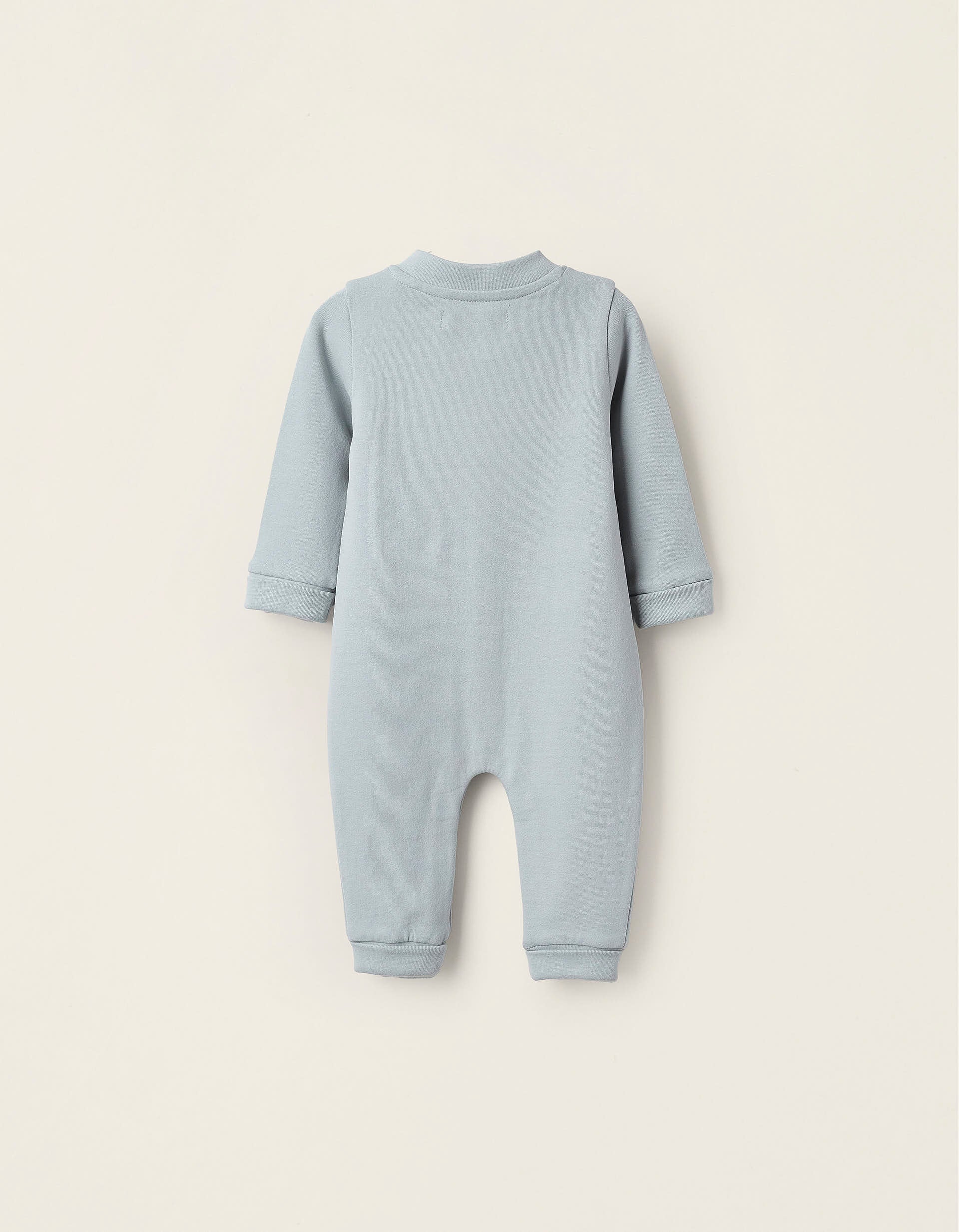 Babygrow sem Pés Cardado para Recém-Nascido 'Ouriço', Azul