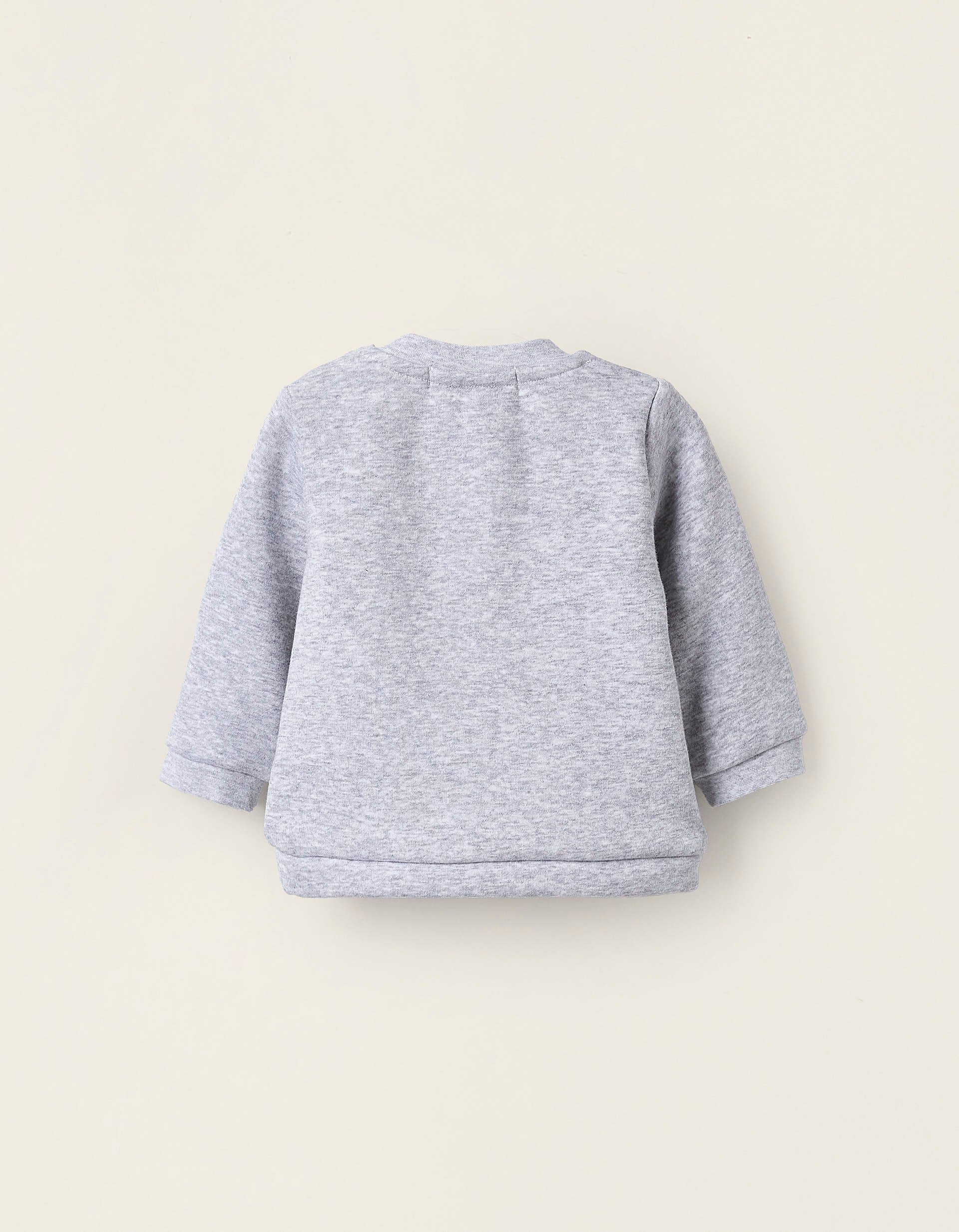 Sudadera Efecto Térmico para Recién Nacido 'Osito', Gris