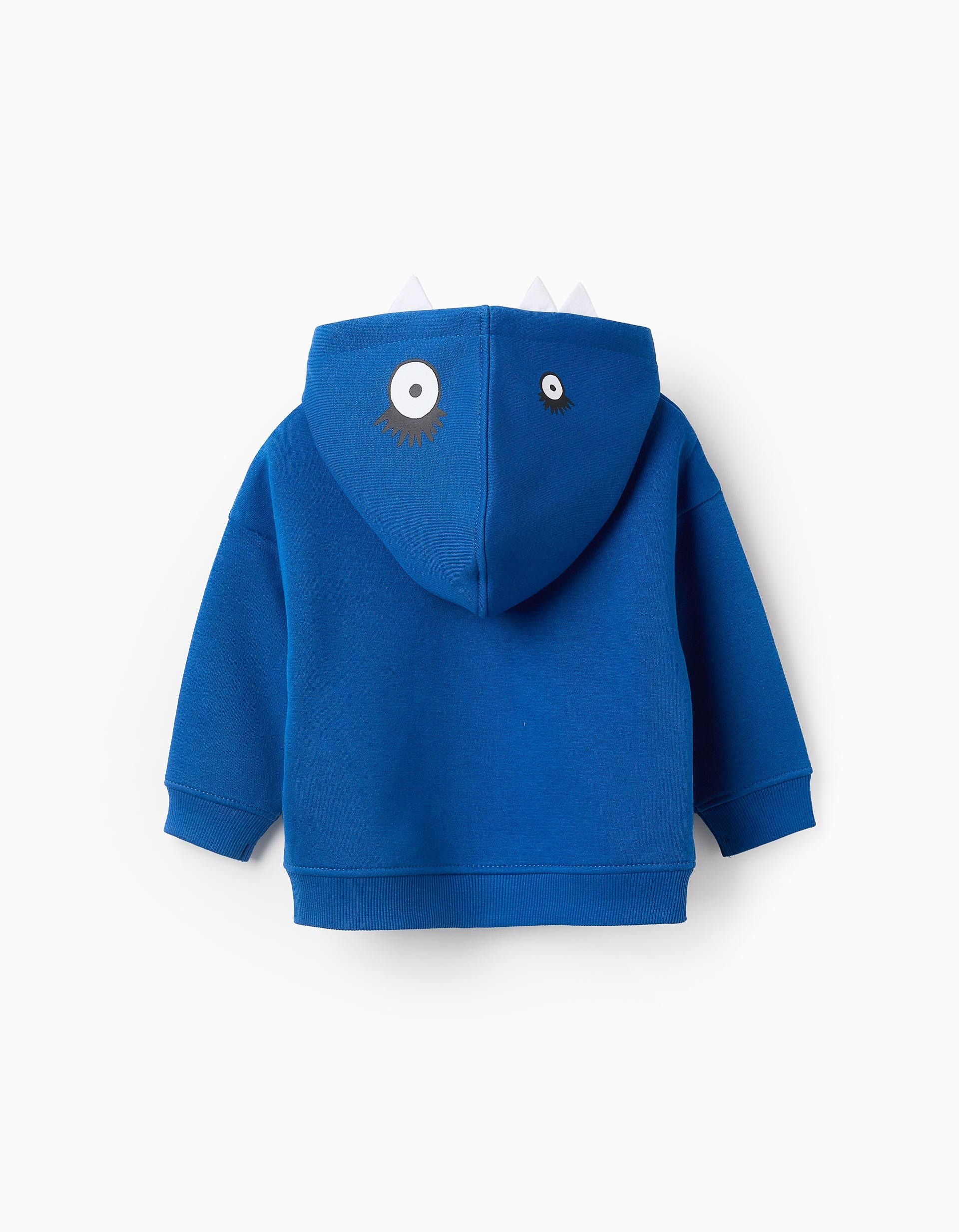 Veste avec Capuche et 3D pour Bébé Garçon 'Monstre', Bleu Veste avec Capuche et 3D pour Bébé Garçon 'Monstre', Bleu
