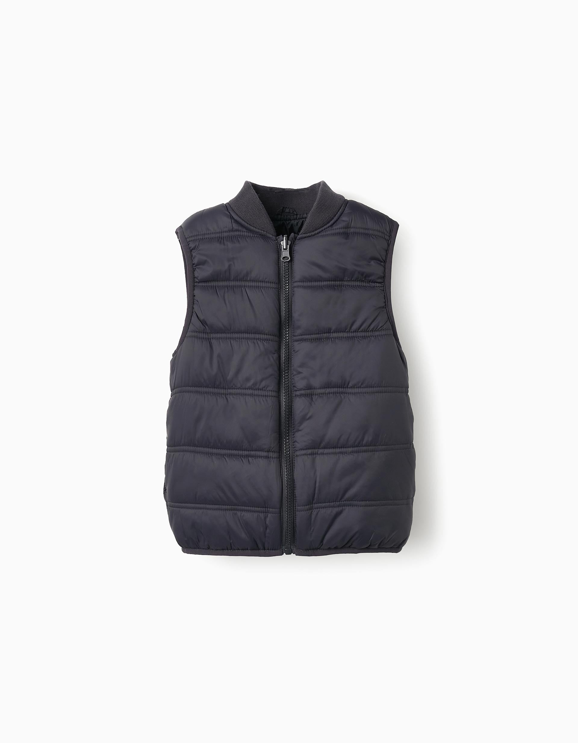 Parka 3 en 1 avec Gilet Amovible pour Garçon, Bleu Foncé