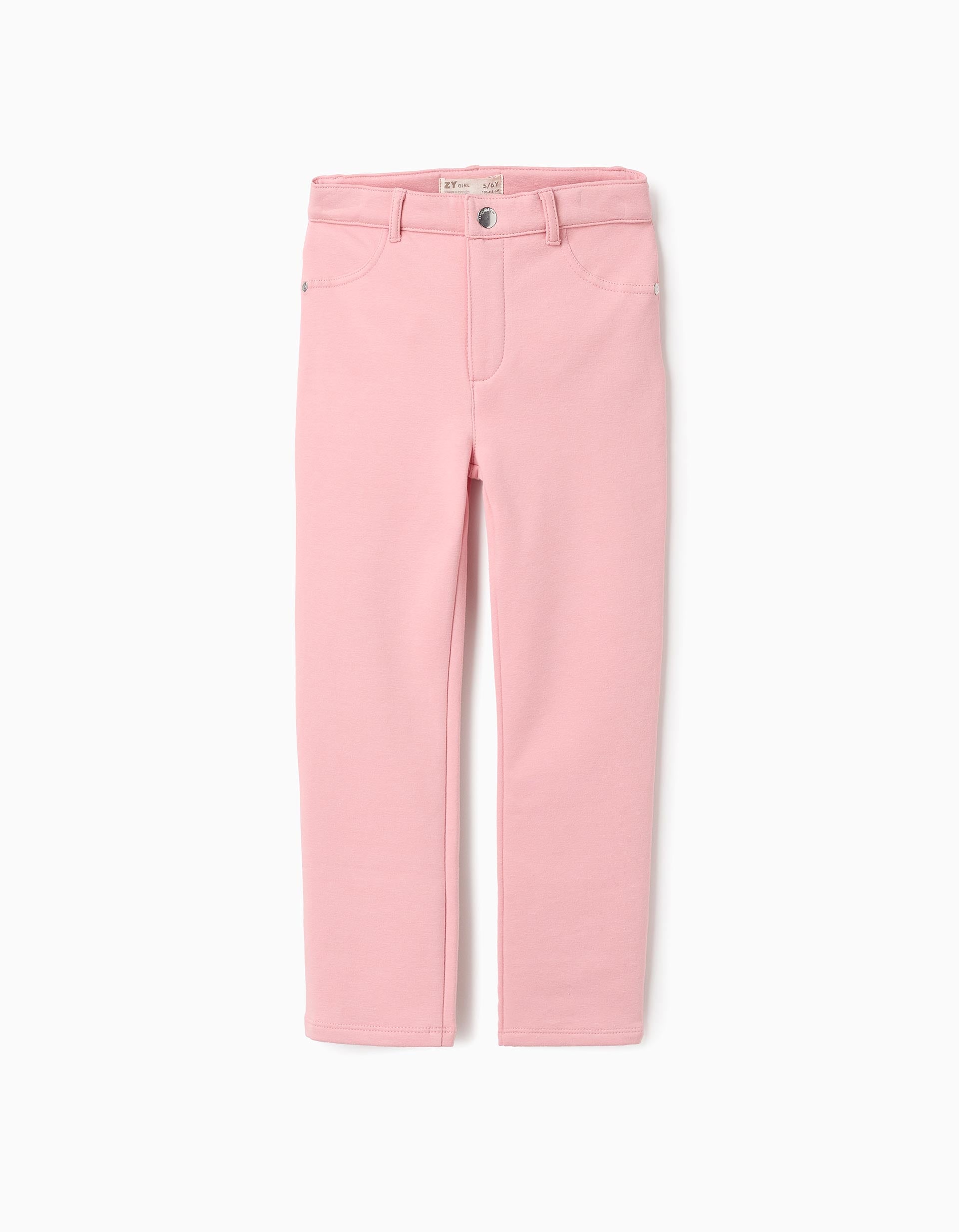 Jegging Perchado para Niña 'Skinny', Rosa